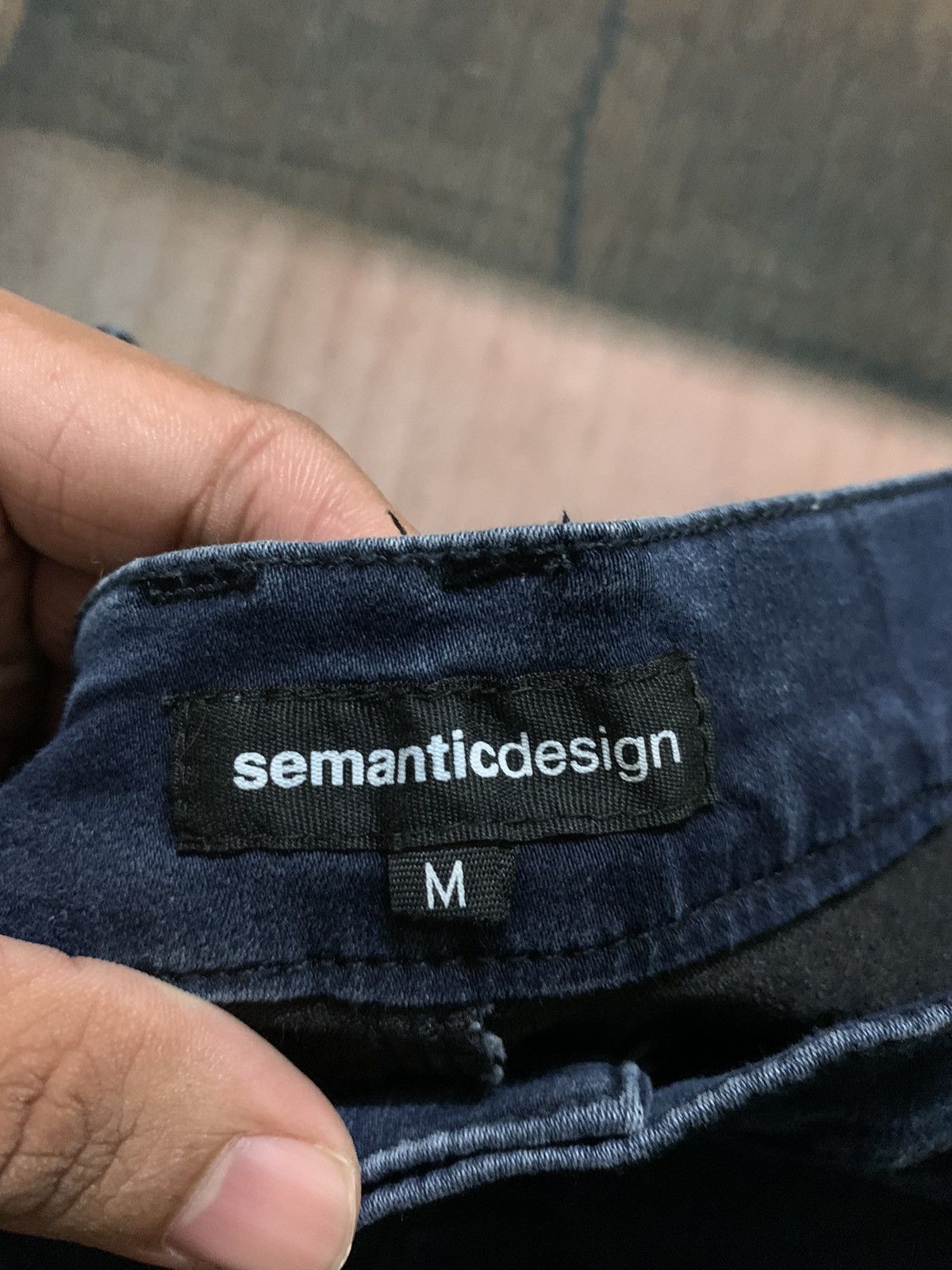 semanticdesign 🇯🇵TWIST curve semantic design claw mark washed japanese punk Size US 30 / EU 46 - 8 Thumbnail