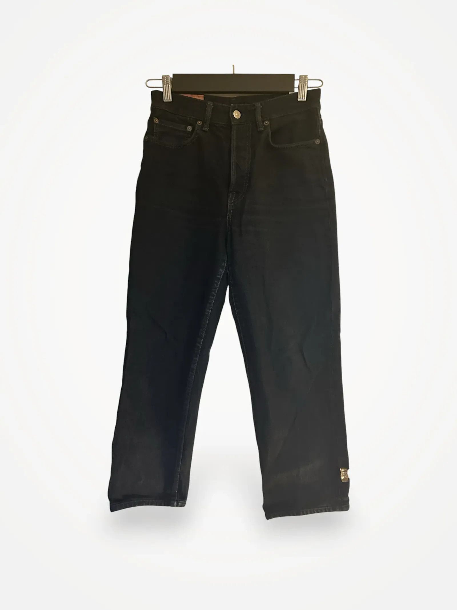 Acne Studios Acne Studios Acne Blå Konst Mece Black Overdye Jeans Size 27" / US 4 / IT 40 - 1 Thumbnail