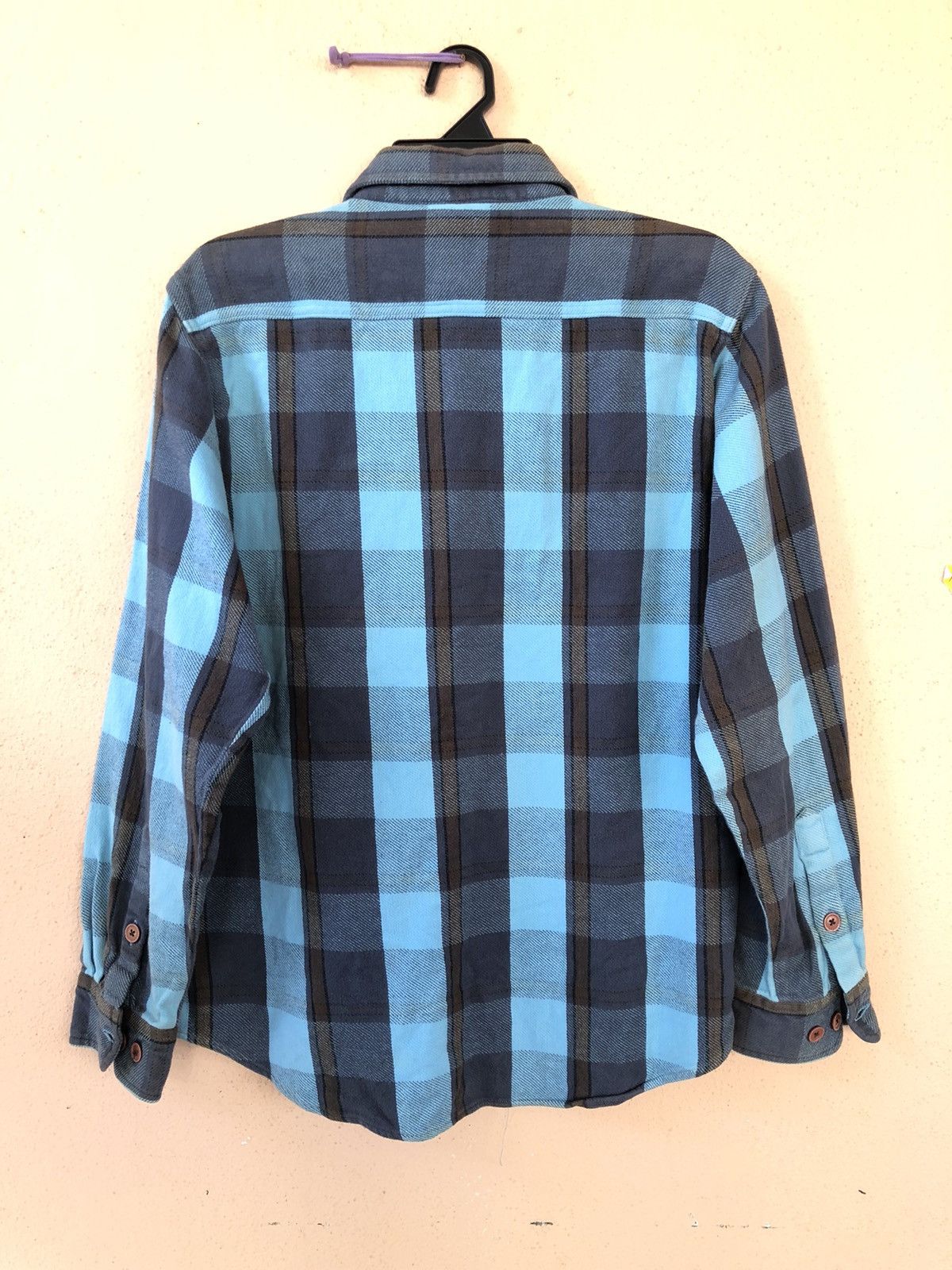 Stussy × Vintage Vintage STUSSY Heavy Cotton Flanel Size US M / EU 48-50 / 2 - 2 Thumbnail
