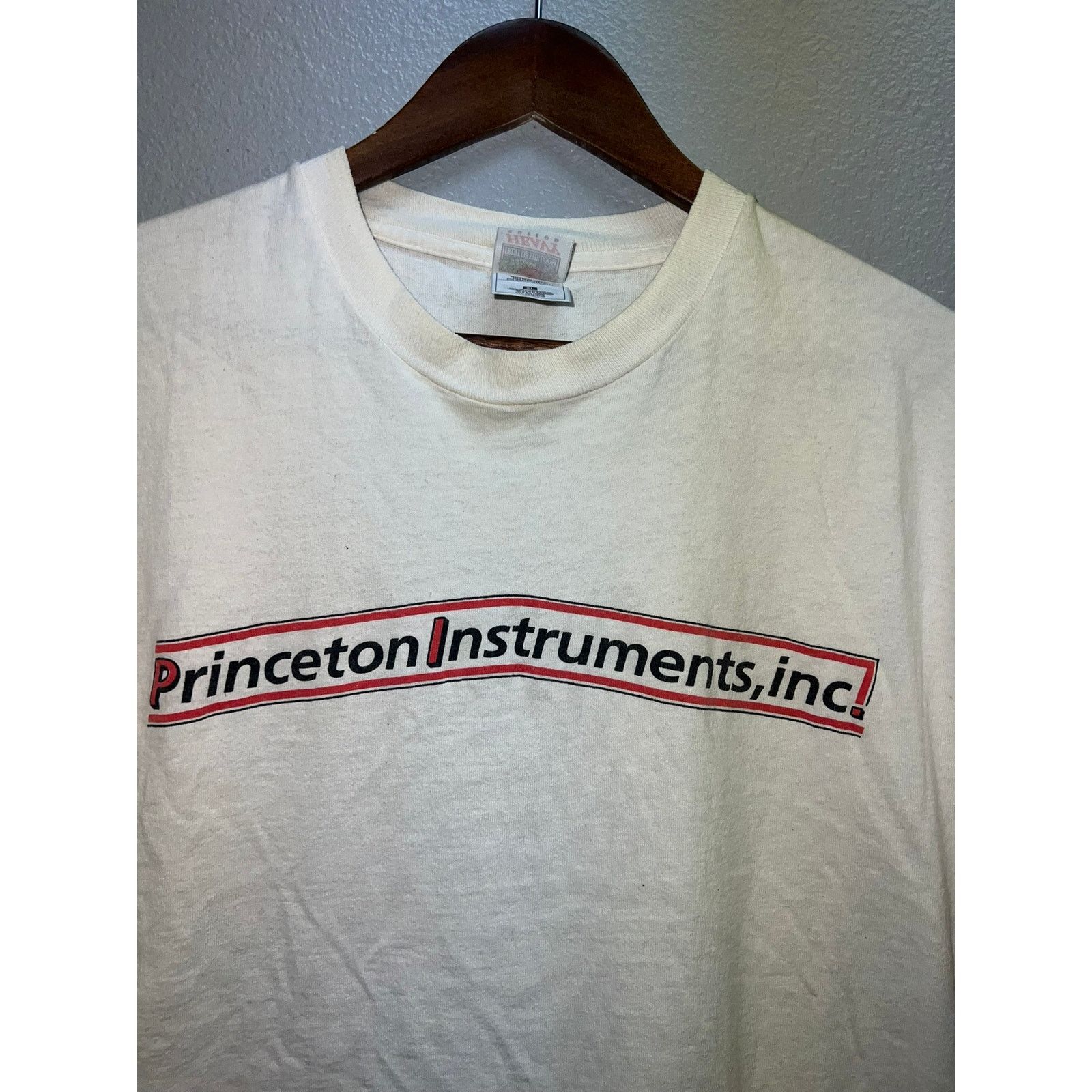 Fruit Of The Loom Vintage Princeton Shirt Instruments Inc CCD Camera Tee XL Size US XL / EU 56 / 4 - 2 Thumbnail