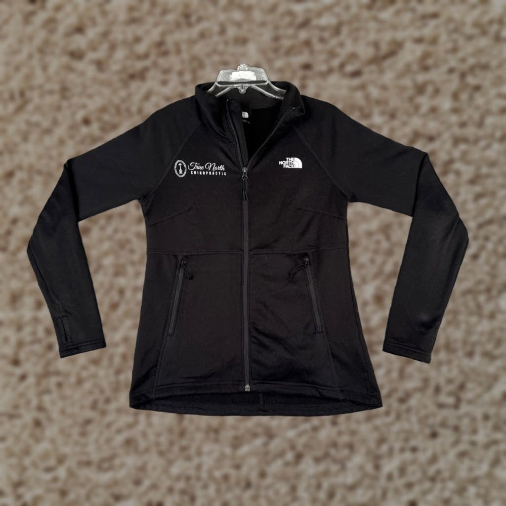 The North Face The North Face Jacket Women S Black Softshell Full Zip Mock Neck Polyester Size S / US 4 / IT 40 - 1 Thumbnail