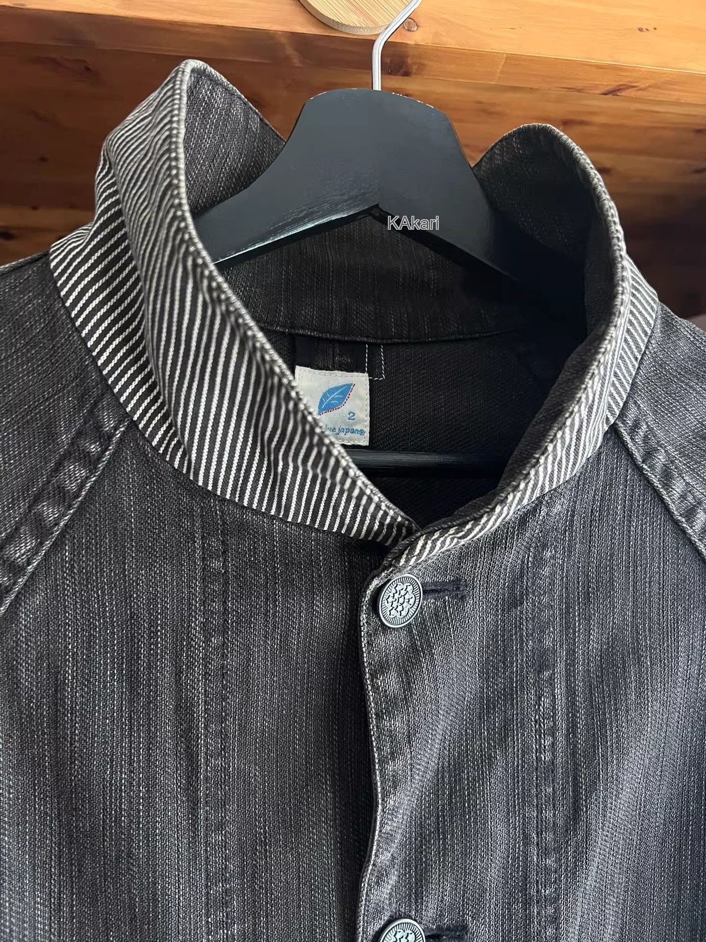 Pure Blue Japan Pure Blue Japan Thick Shawl Collar Jacket Size US M / EU 48-50 / 2 - 4 Thumbnail