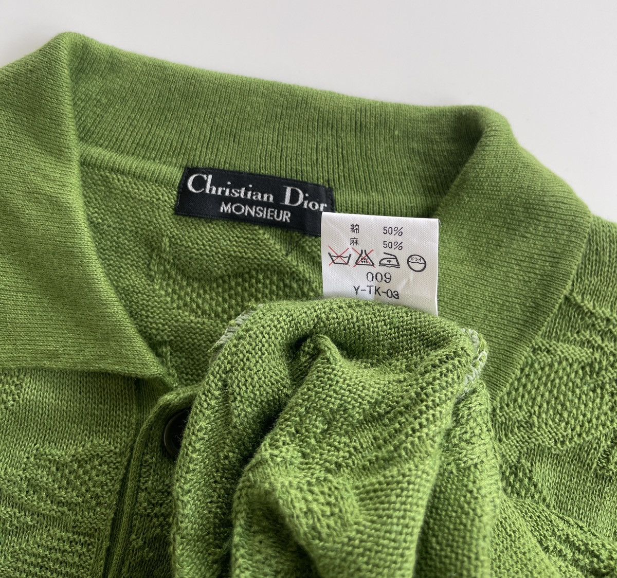 Christian Dior Monsieur CD Monsieur Luxury Knitwear Shortsleeve Sweater Size US M / EU 48-50 / 2 - 8 Thumbnail