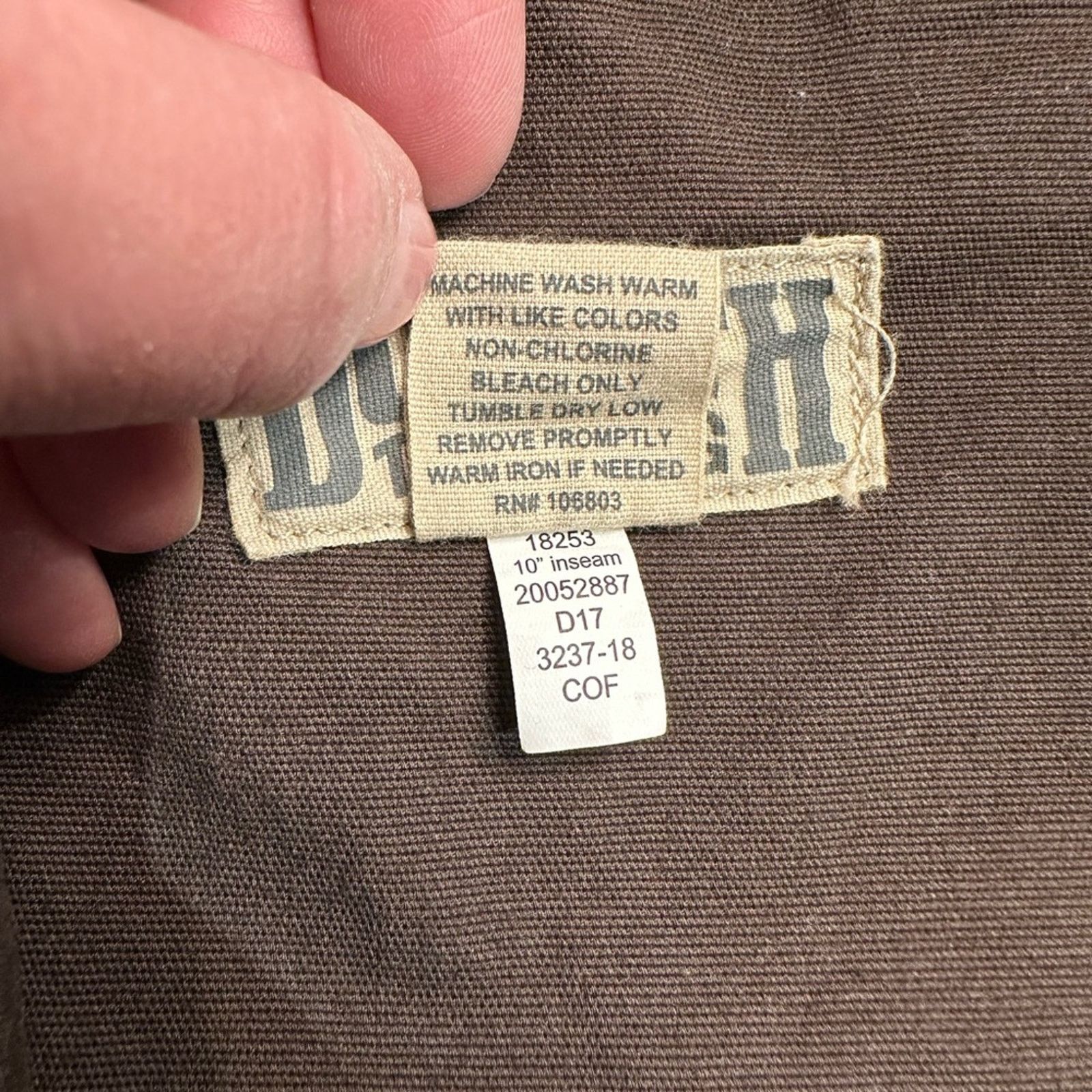 Duluth Trading Company Duluth Trading Co Flex Firehose40 Charcoal Gray Cargo Shorts Size US 40 / EU 56 - 7 Thumbnail
