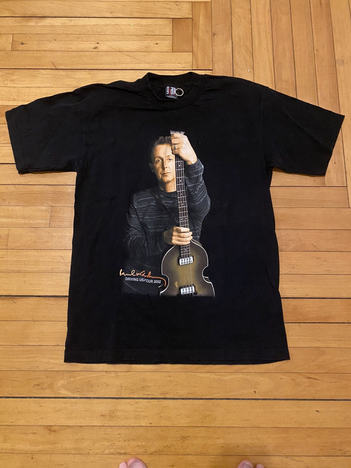 Vintage Paul McCartney 2002 tour giant tag Grailed