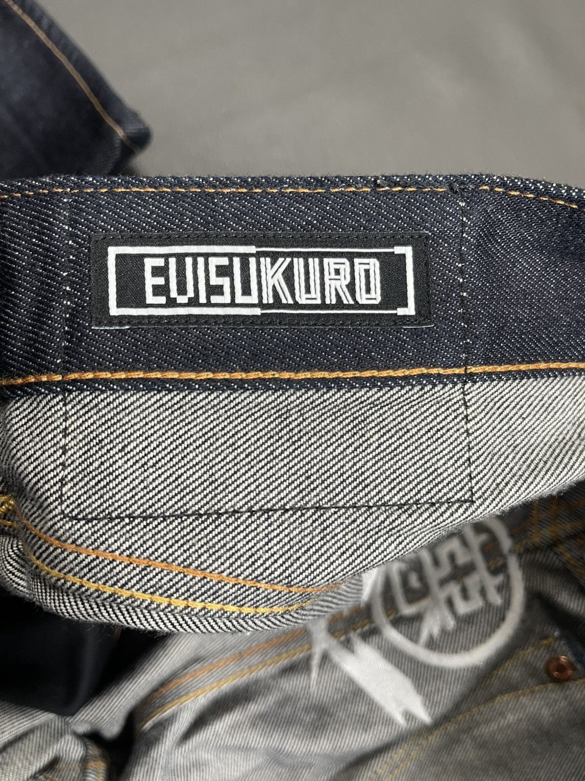Evisu EVISUKURO Lot 2000 Selvedge Jeans Size US 33 - 11 Thumbnail