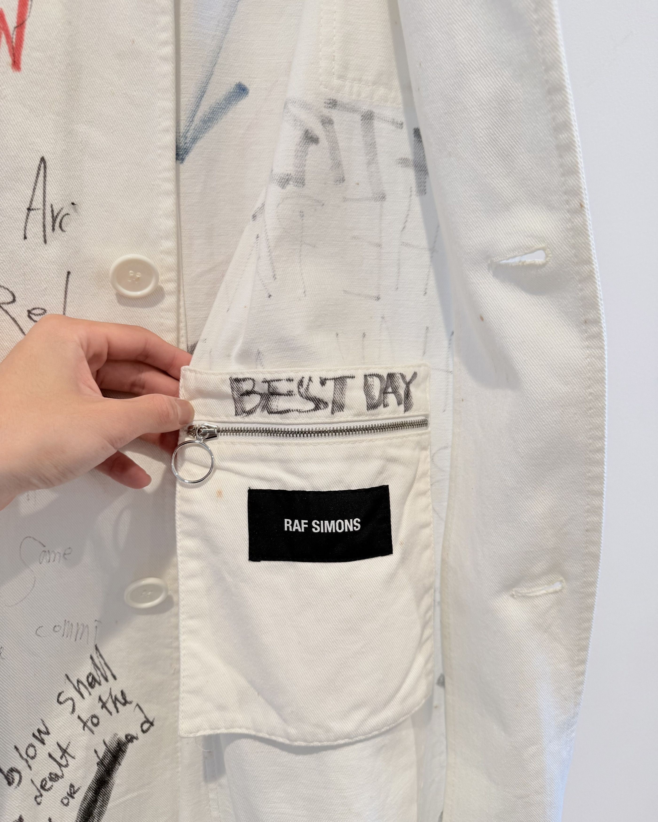 Raf Simons Raf simons Aw2015 piant sleeveless Lab coat Tank Top Size US M / EU 48-50 / 2 - 4 Thumbnail