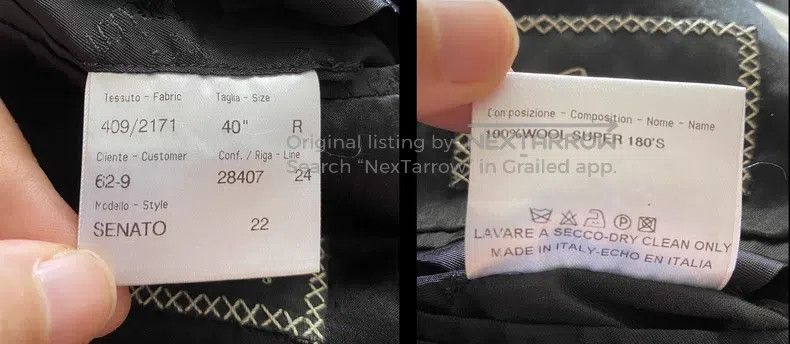 Brioni Brioni Formal suit Size US XXS / EU 40 - 4 Thumbnail