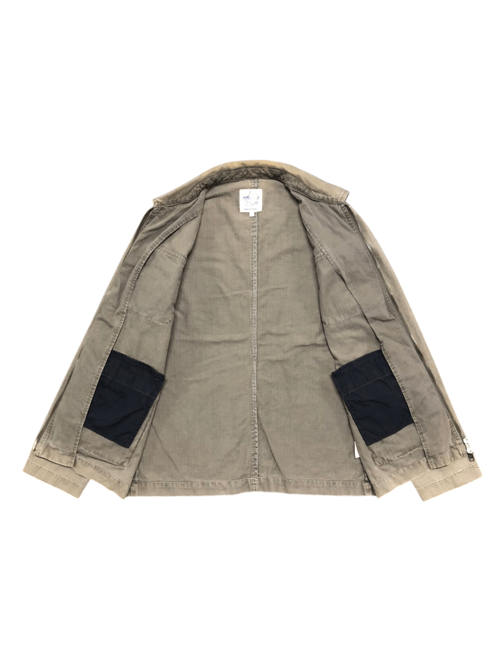 Japanese Brand Made In Heaven Bondage Cargo Jacket Faded
