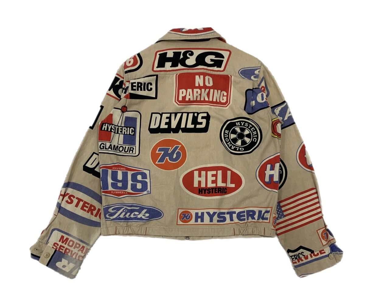 Hysteric Glamour Rare Hysteric Glamour Full Print Jacket Size US S / EU 44-46 / 1 - 2 Thumbnail