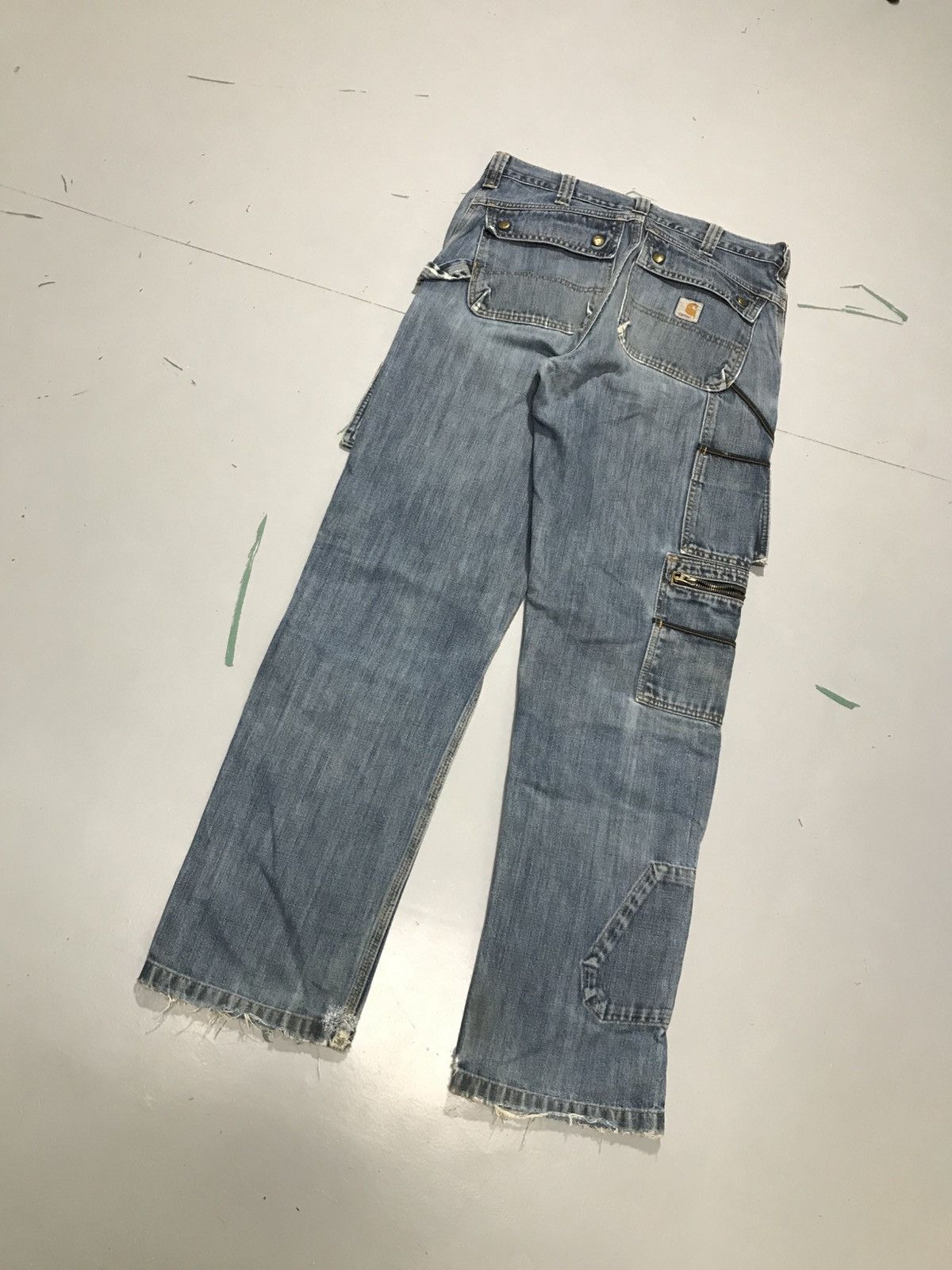 Carhartt Vintage carhartt EB229 DKW double knee repaired denim Size US 32 / EU 48 - 8 Thumbnail