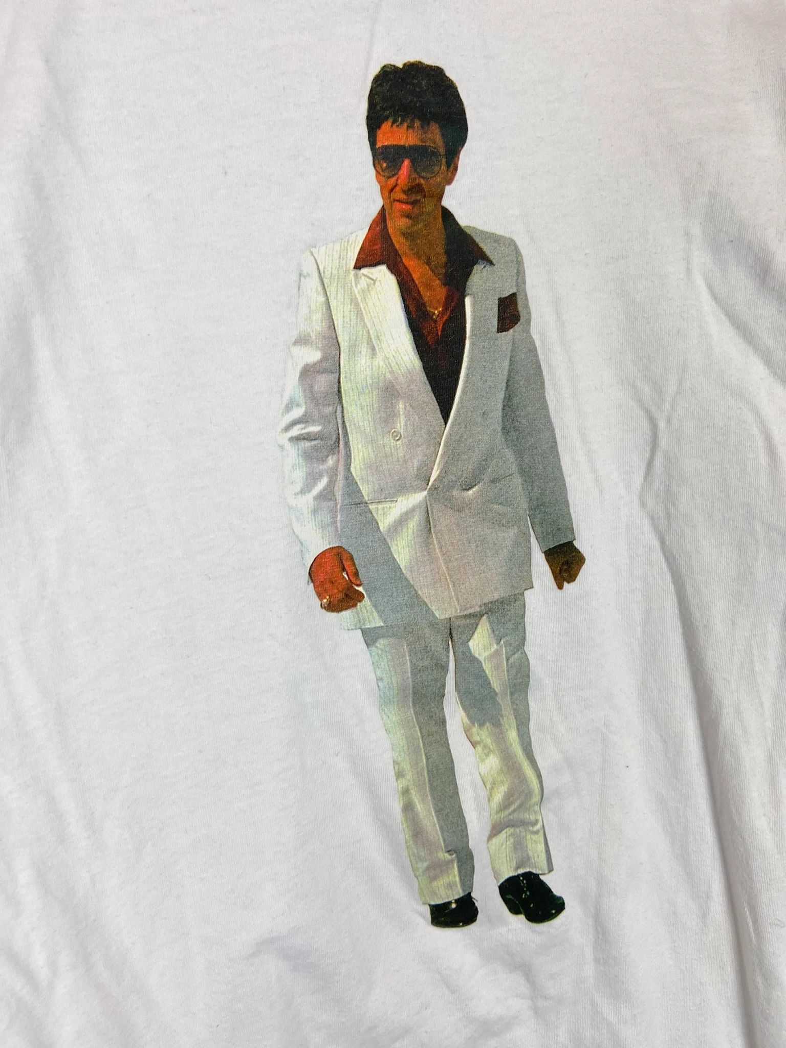 H&M Scarface Longsleeve H&M M – Tony Montana Tee Size US M / EU 48-50 / 2 - 2 Thumbnail