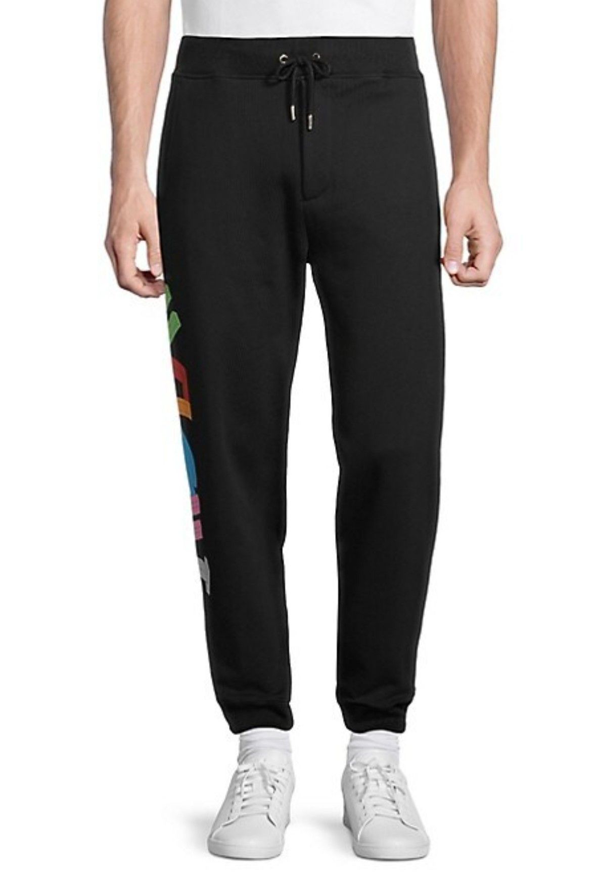 Helmut Lang 3D Multicolor Logo Sweatpants Size US 32 / EU 48 - 2 Thumbnail