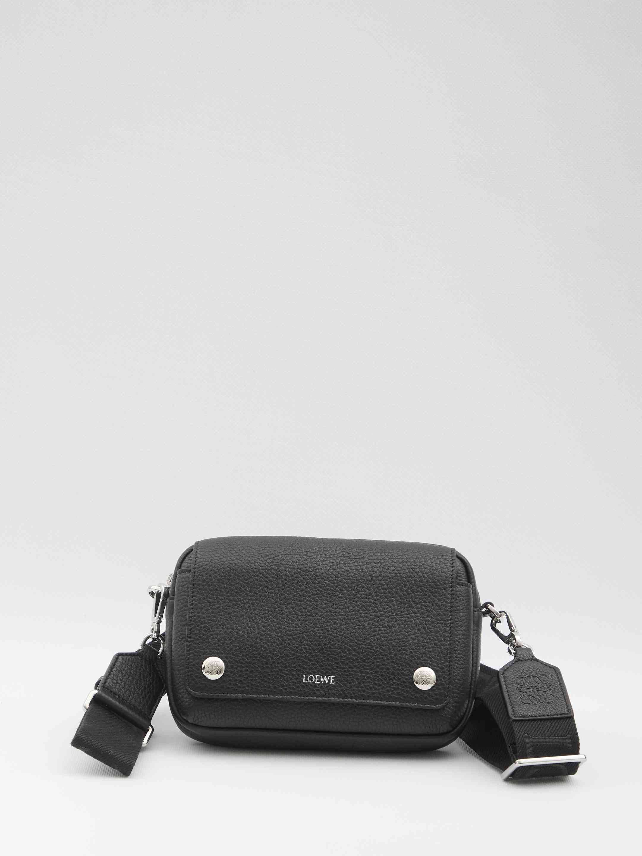 Loewe Small Pebble Messenger Bag, Men's