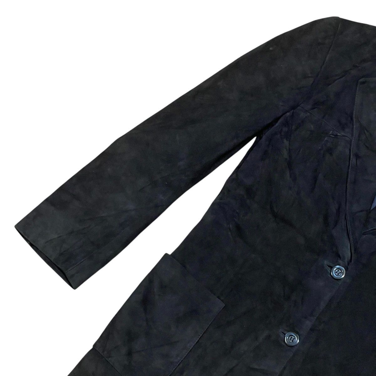 Genuine Leather Vintage Simon Style Milano Genuine Leather Blazer Jacket Size US XS / EU 42 / 0 - 8 Thumbnail