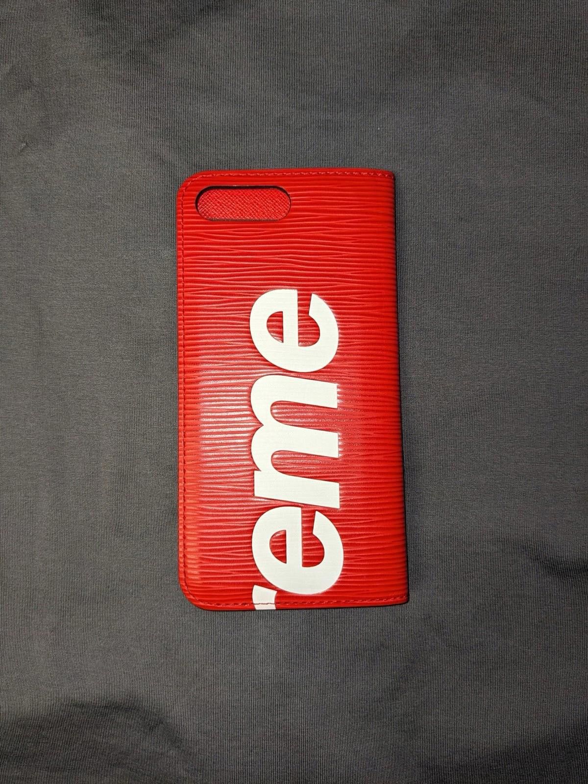 Louis Vuitton Supreme Louis Vuitton Epi Leather iPhone 7 Folio Case M67757 Size ONE SIZE - 2 Thumbnail