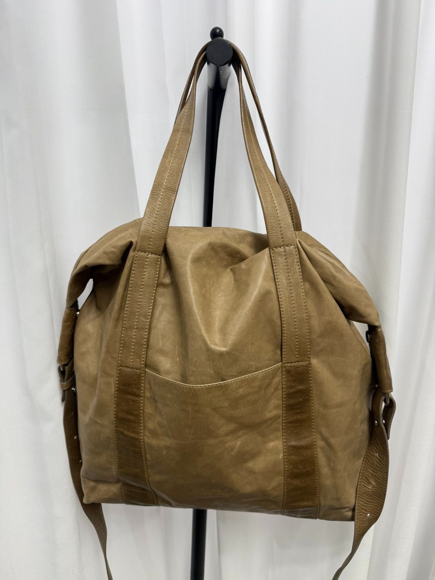 Maison Margiela Maison Margiela Brown Leather Boston Bag Size ONE SIZE - 5 Thumbnail
