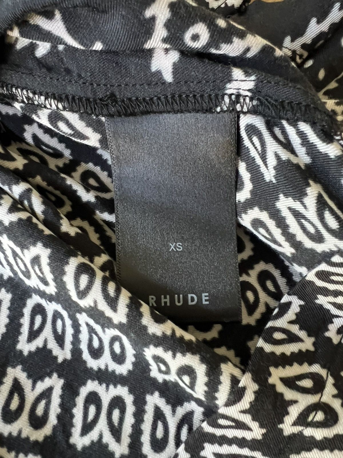 Rhude Rhude Paisley short sleeve button up Size US XS / EU 42 / 0 - 4 Thumbnail
