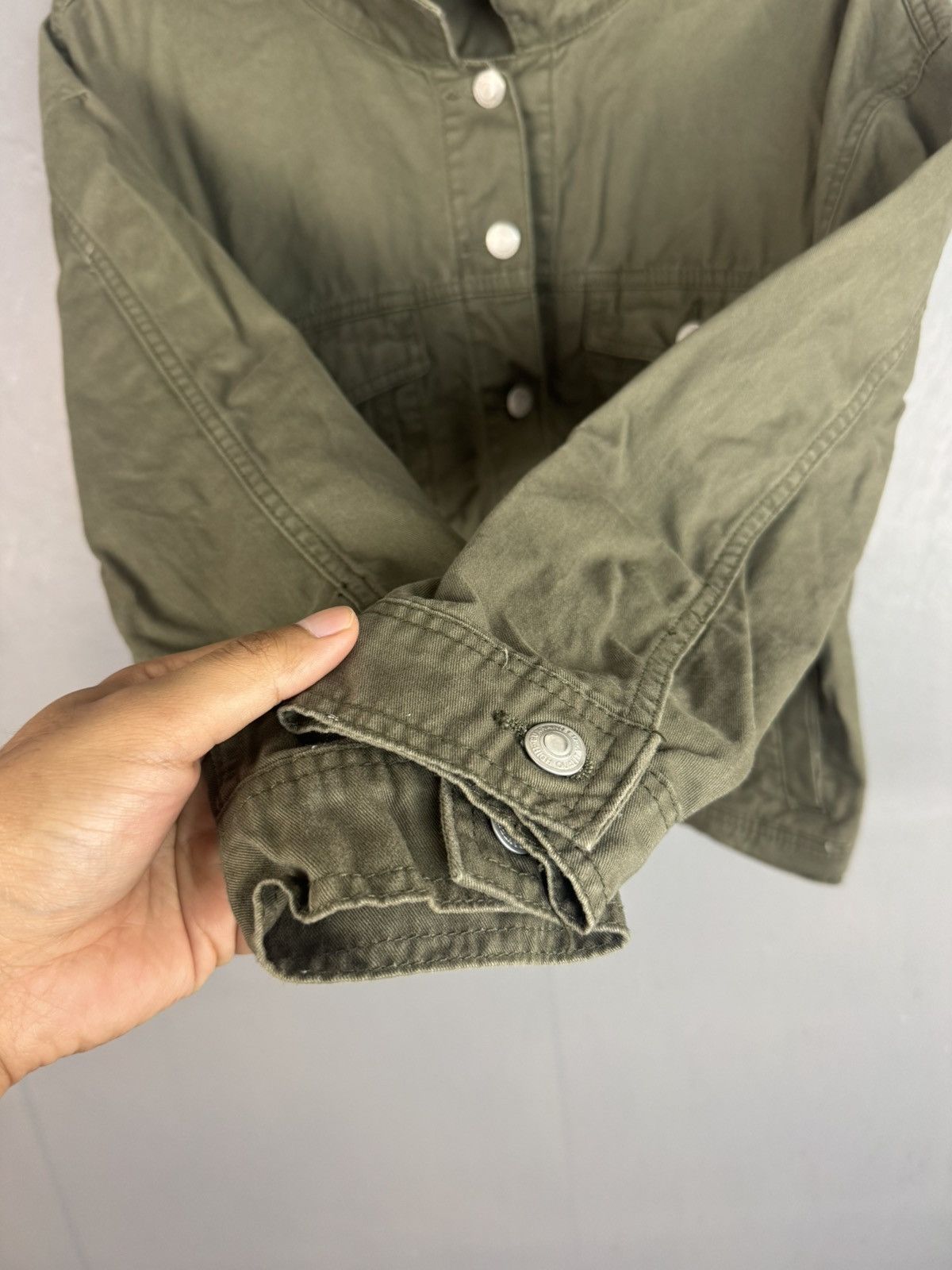 If Six Was Nine × Japanese Brand × Vintage Vintage Olive Des Olive Bondage Jacket Size US M / EU 48-50 / 2 - 3 Thumbnail