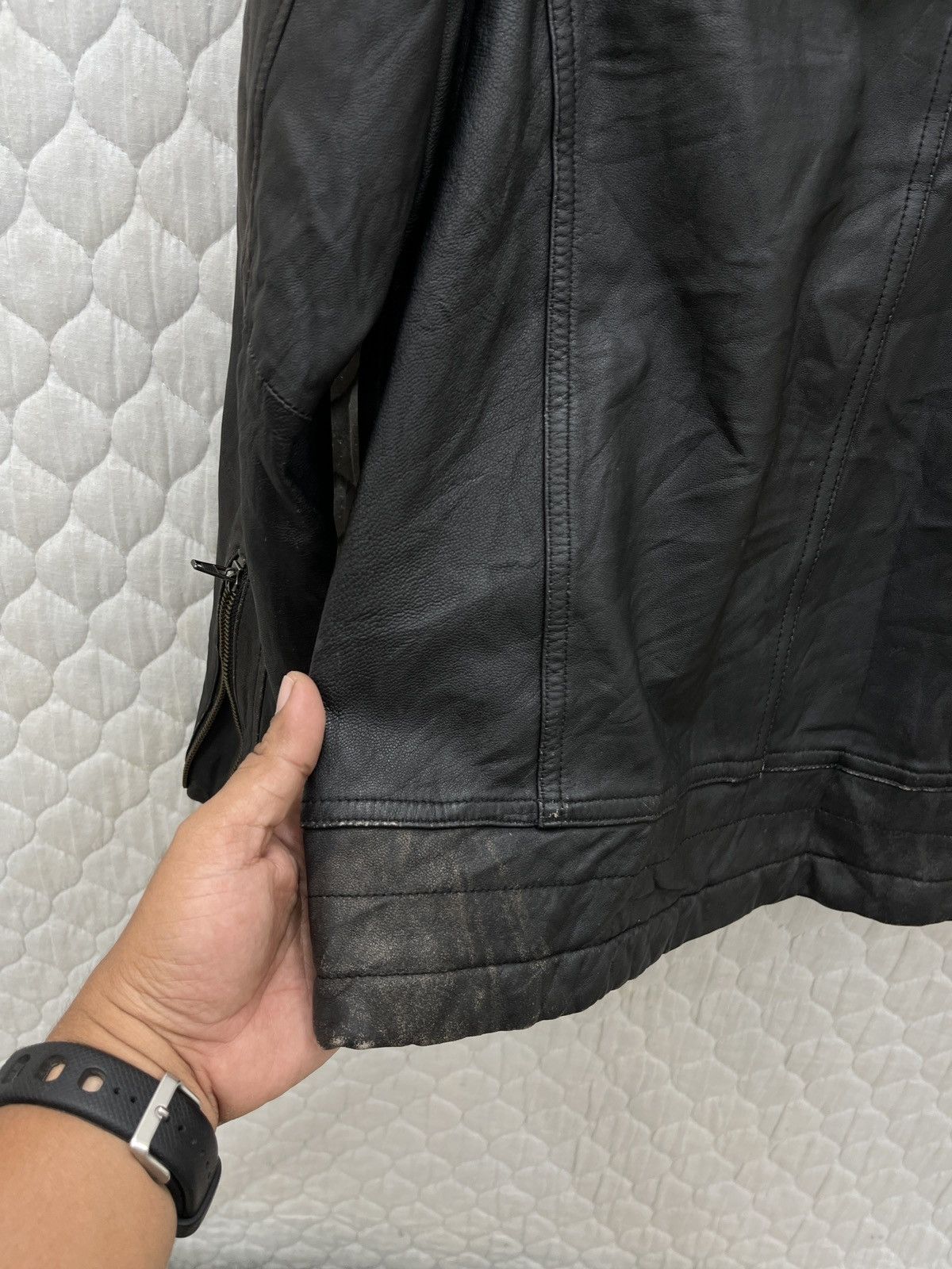 Japanese Brand 🔥🔥🔥STEALS JACKROSE LEATHER JACKET Size S / US 4 / IT 40 - 20 Thumbnail