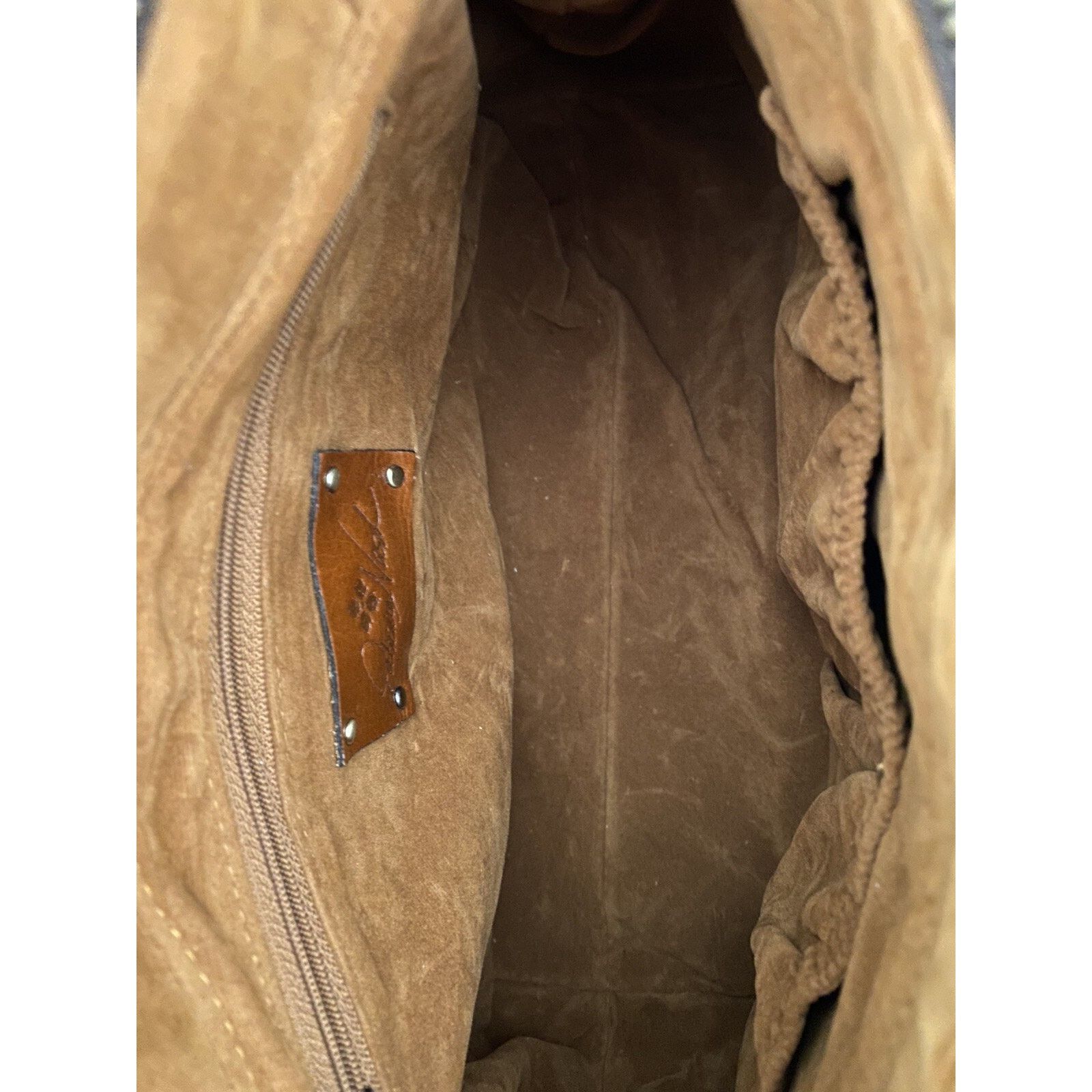 Patricia Nash Patricia Nash Top Handle Satchel Tan color bag A373034 Size ONE SIZE - 7 Thumbnail