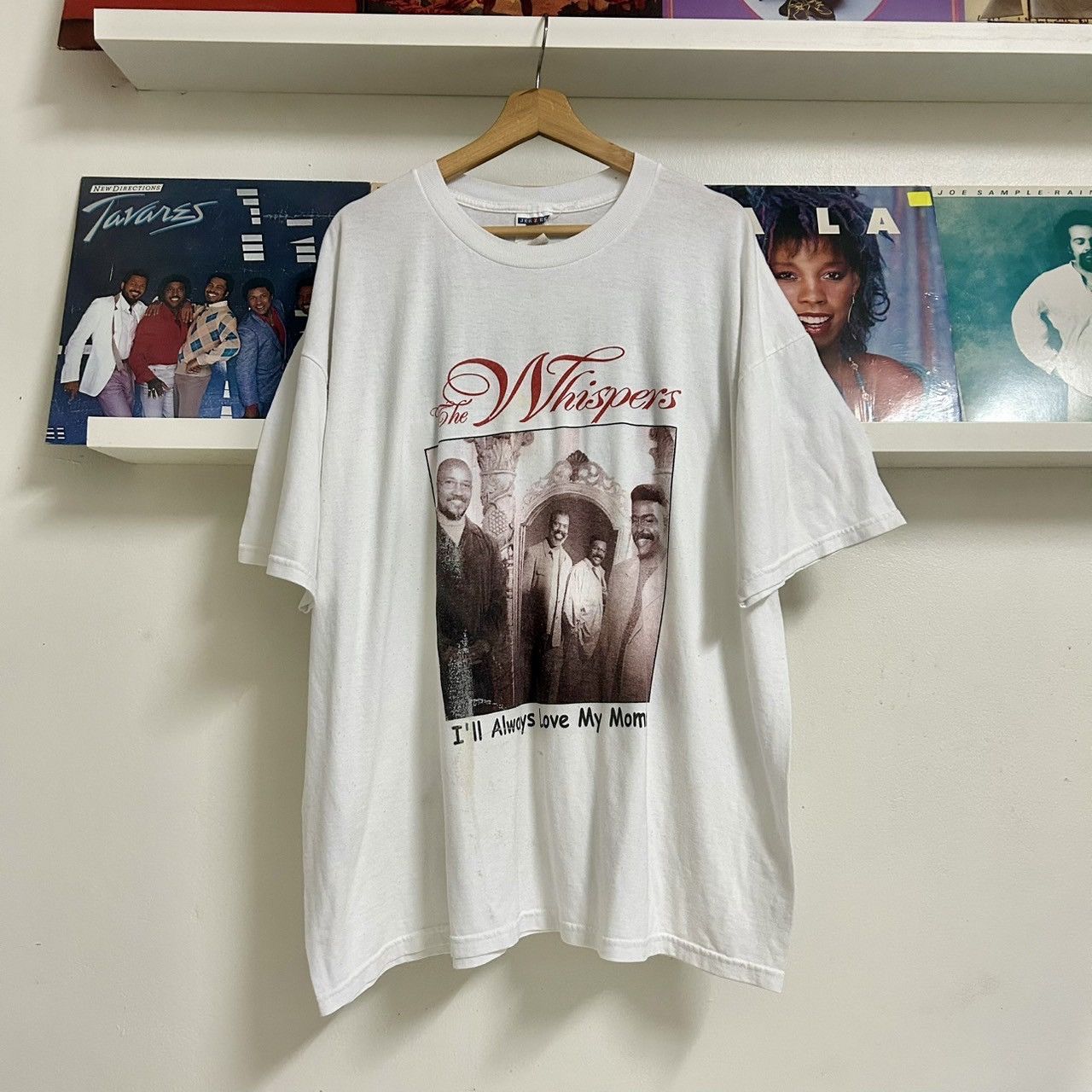 Vintage The Whispers Vintage T Shirt 90’ Size US XXL / EU 58 / 5 - 1 Thumbnail