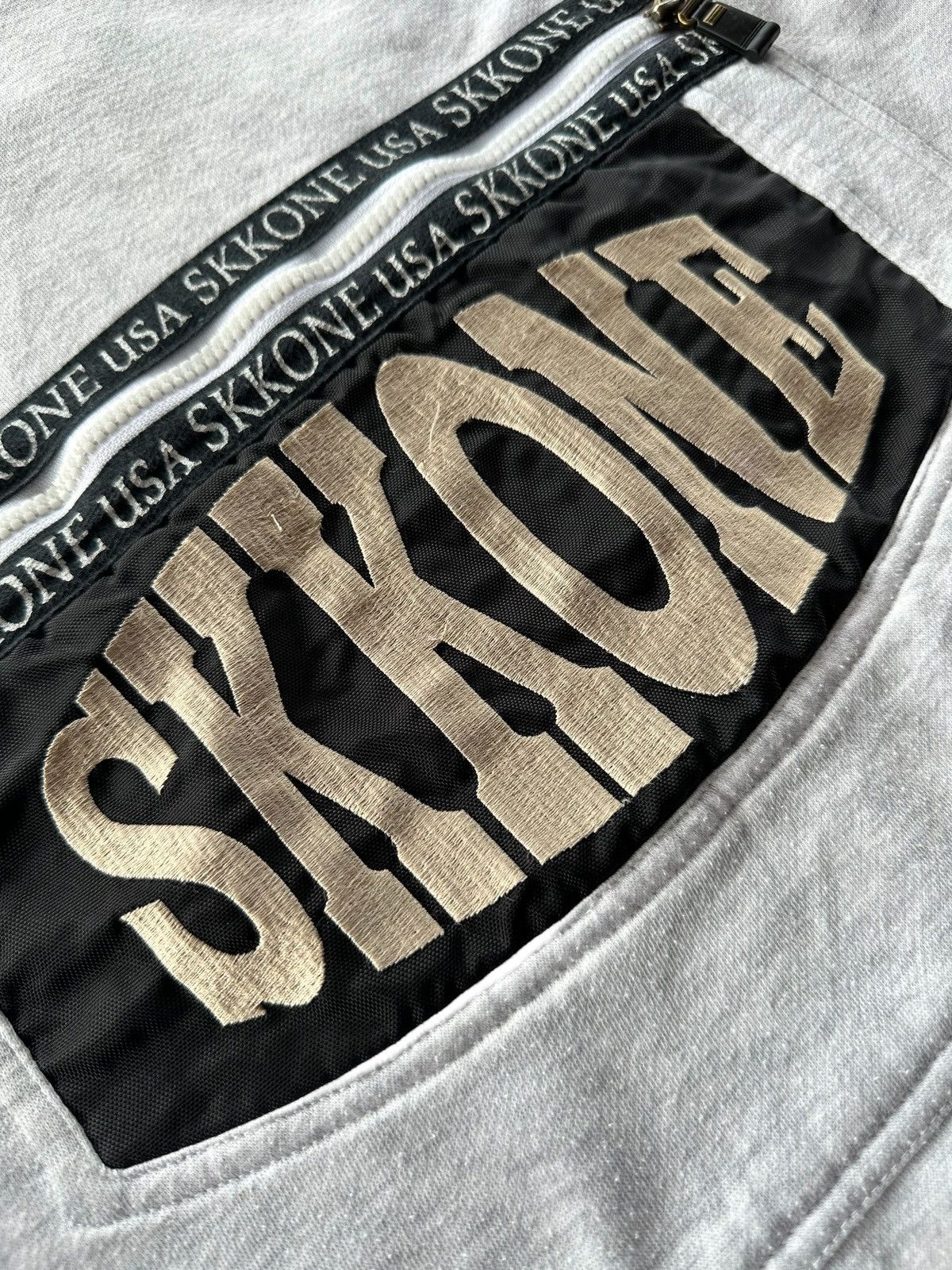 Vintage Rare Vintage Skkone Sweatshirt Half Zipper Vintage Size US XXL / EU 58 / 5 - 6 Thumbnail
