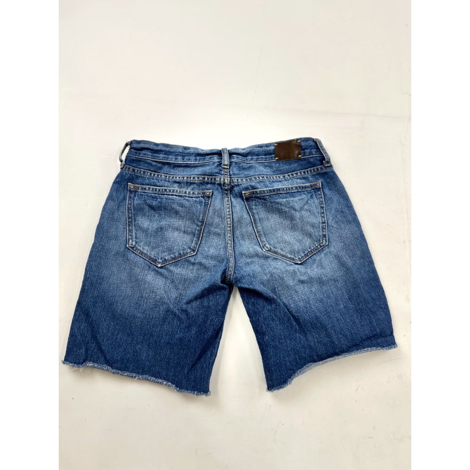 Banana Republic Banana Republic Shorts Womens 25 Blue Denim Jean Stretch Cutoff Jorts Size 42" / US 20 - 5 Thumbnail