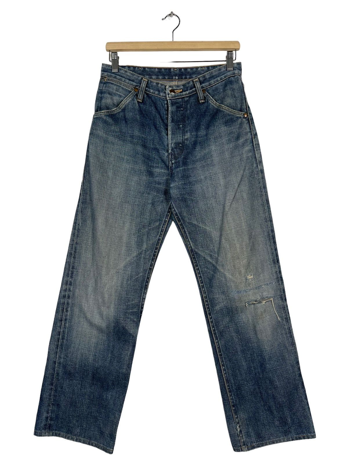 Vintage 🔥 90s VINTAGE WRANGLER BLUE BELL REDLINE JEANS Size US 28 / EU 44 - 1 Thumbnail