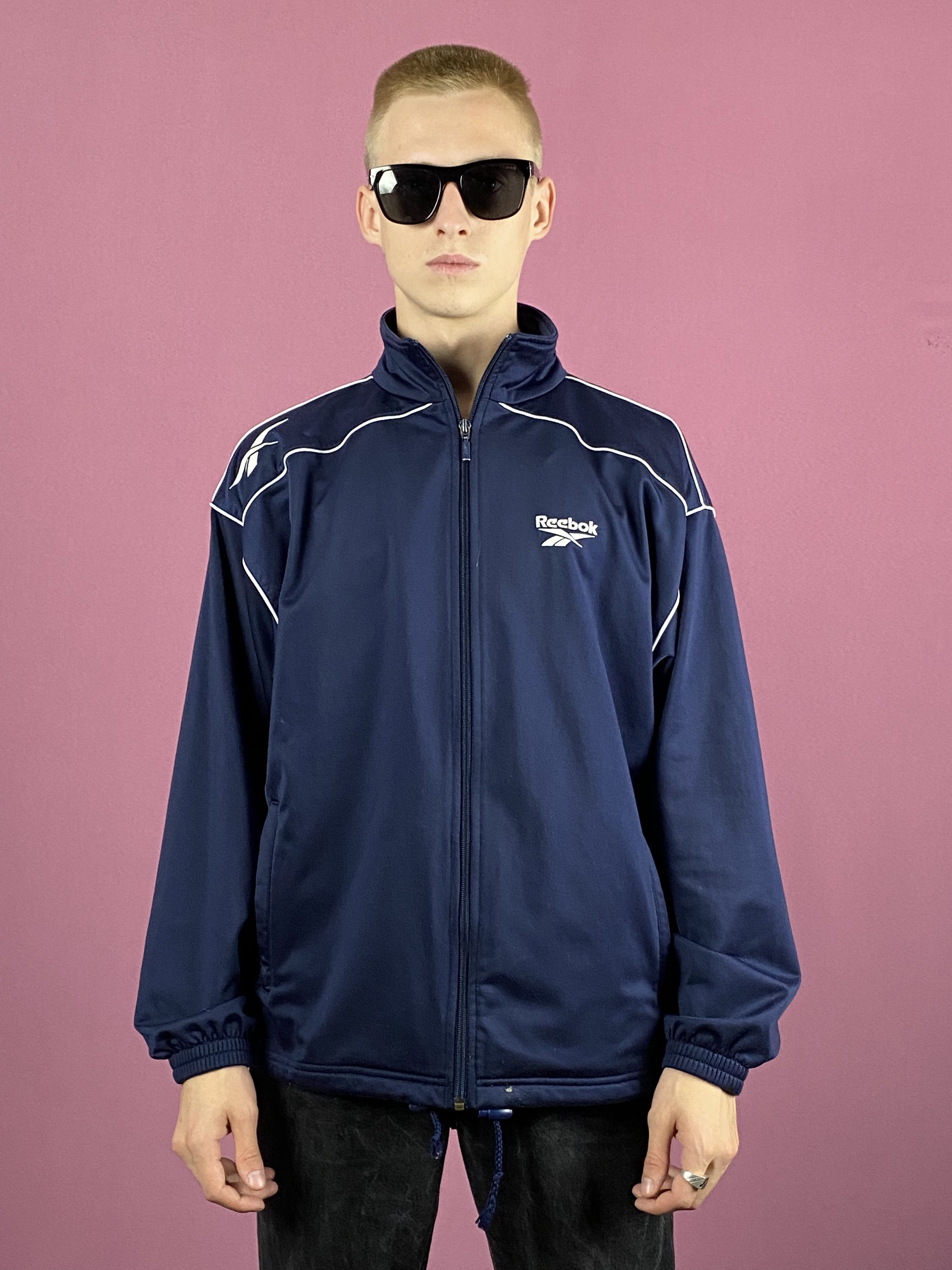 Reebok × Vintage Reebok Vintage Men's Track Jacket - Size XS Size US XS / EU 42 / 0 - 1 Thumbnail