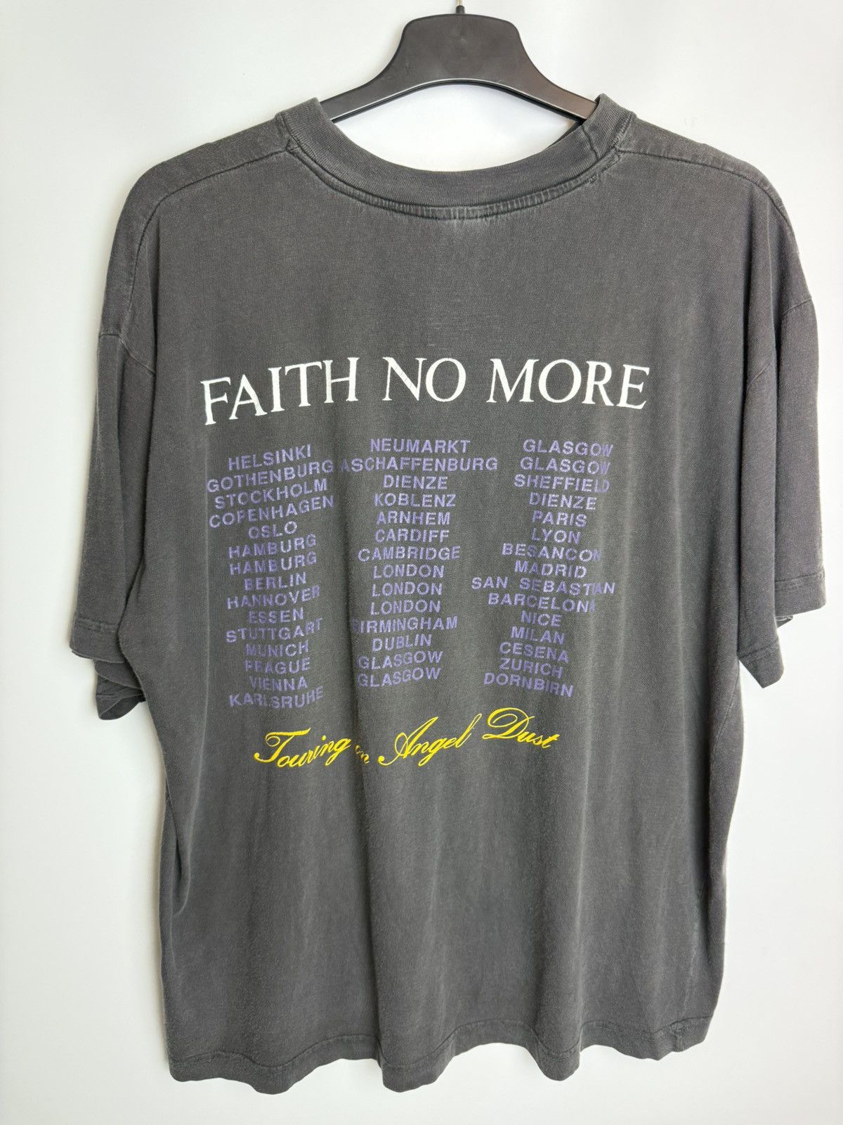 Band Tees Faith no more Angel Dust tour merch rock metal Size US L / EU 52-54 / 3 - 2 Thumbnail
