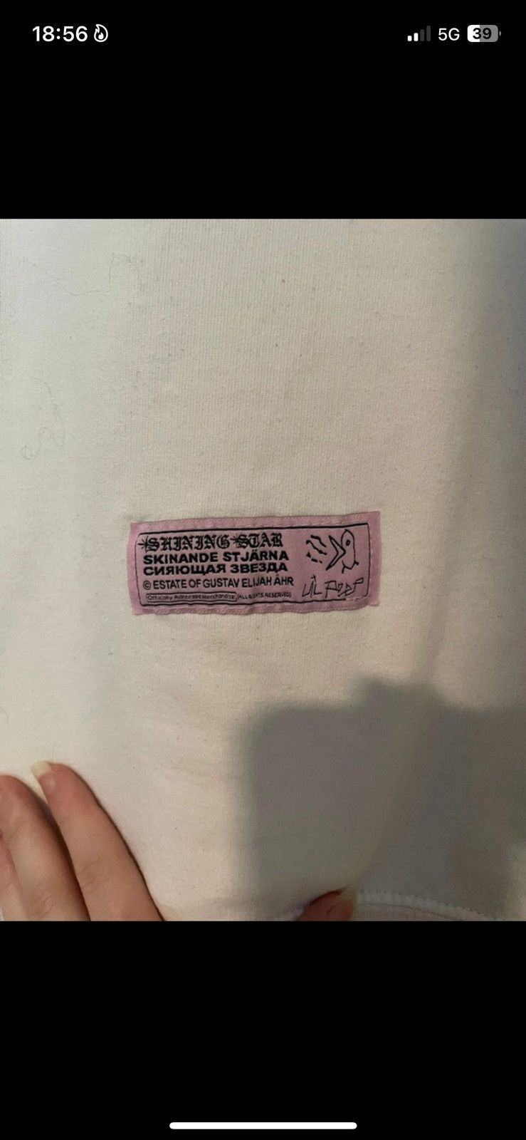 Lil Peep Lil peep crybaby hoodie Size US L / EU 52-54 / 3 - 4 Thumbnail