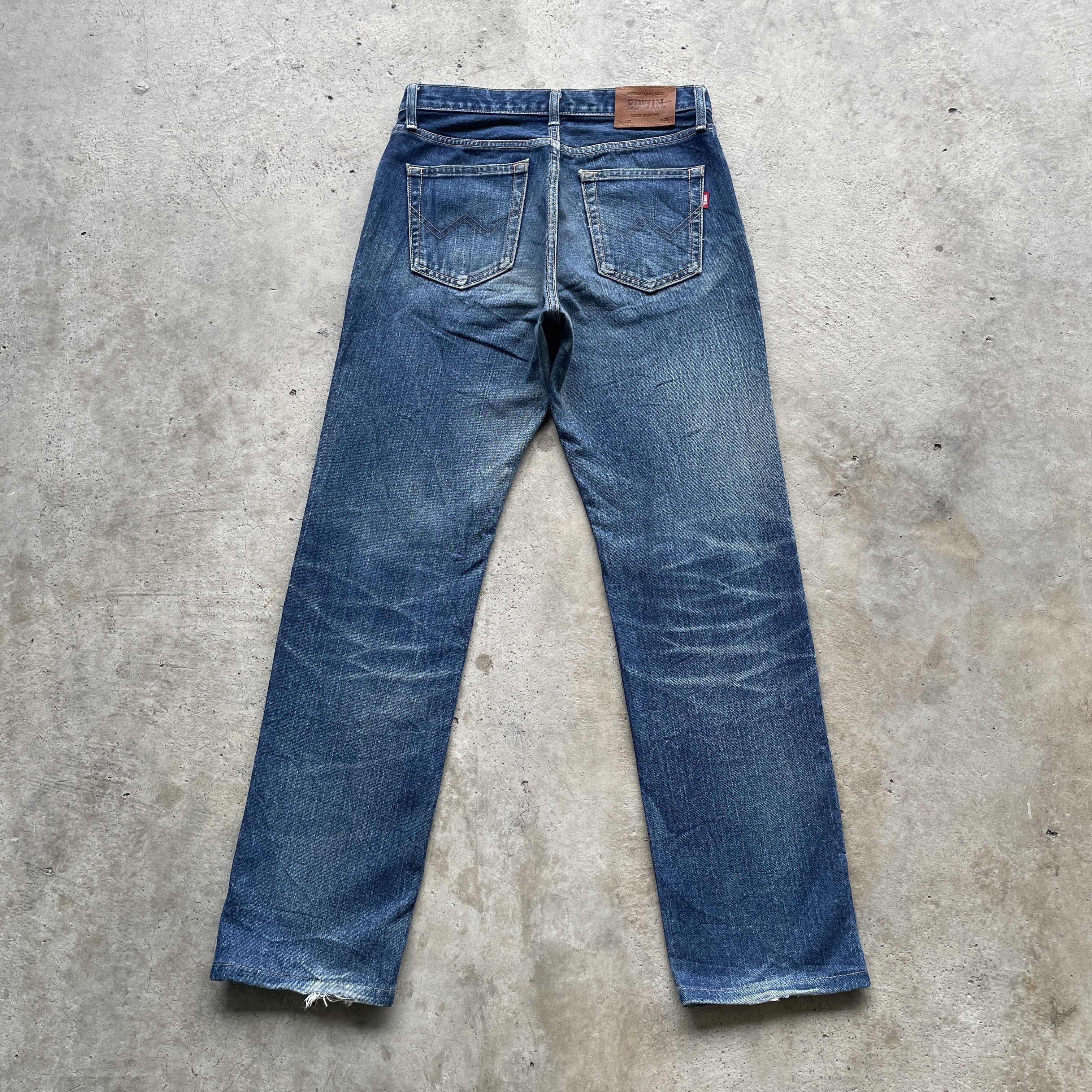 Edwin VINTAGE EDWIN DENIM MADE IN JAPAN FADED JEANS PANTS W30x30.5 Size US 30 / EU 46 - 11 Thumbnail