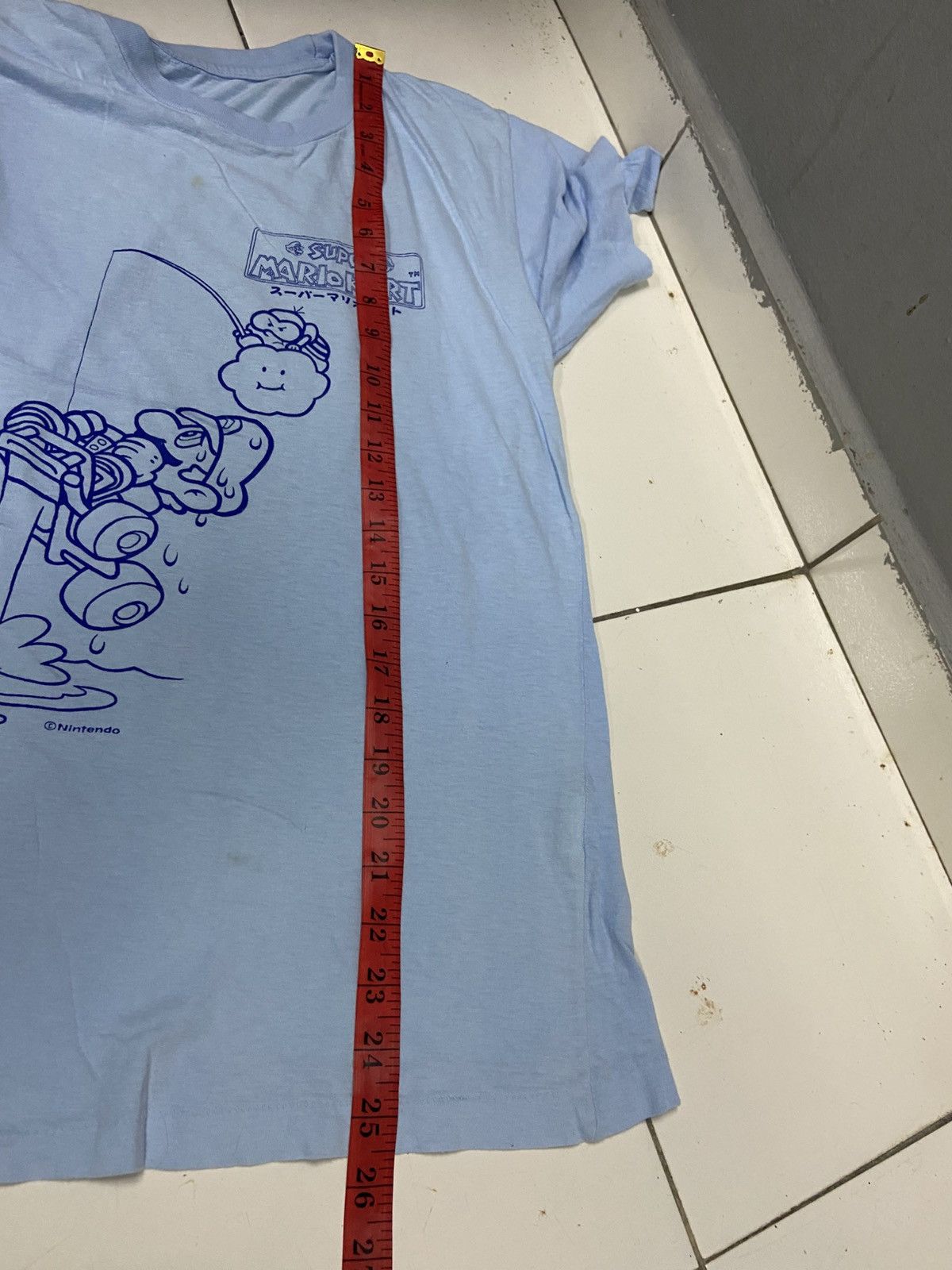 Nintendo VINTAGE NINTENDO SUPER MARIO KART TEE SHIRT Size US XS / EU 42 / 0 - 14 Thumbnail