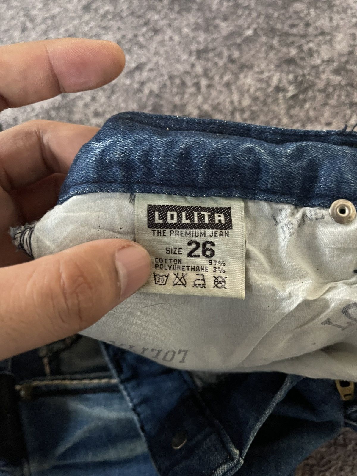 Japanese Brand Lolita skull ifsixwasnine poem skinny jeans Size 28" / US 6 / IT 42 - 12 Thumbnail