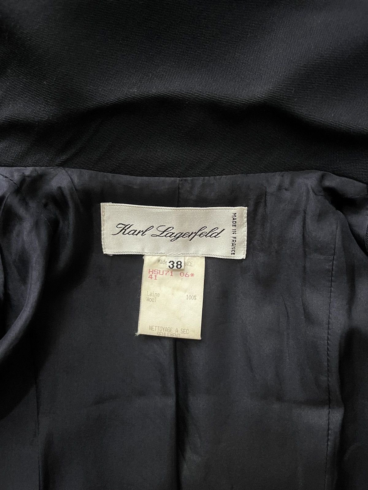 Karl Lagerfeld Fall winter 80s chanel ideastyle #F5 Size S / US 4 / IT 40 - 9 Thumbnail