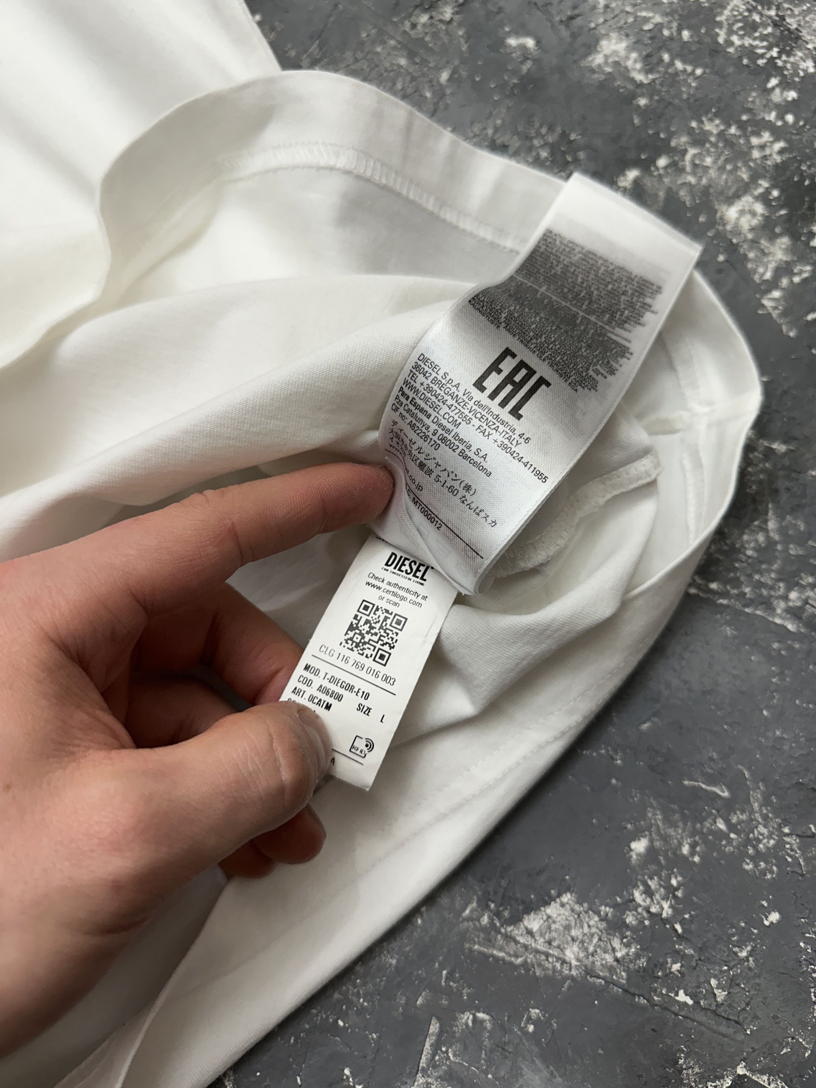 Diesel × Vintage diesel shirt Size US L / EU 52-54 / 3 - 4 Thumbnail