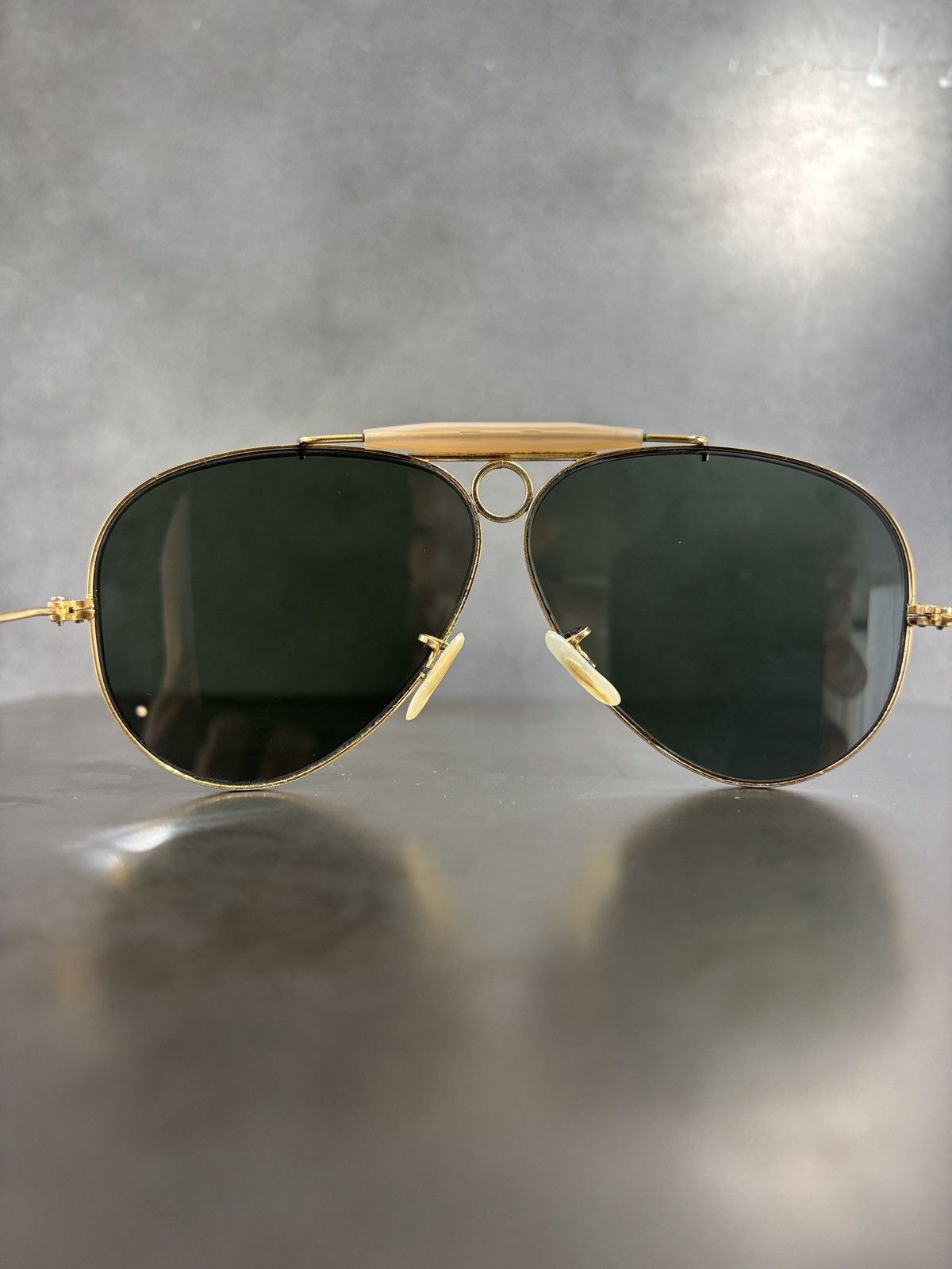 Other × Vintage True Vintage Aviator Sunglasses WW2 Shooter B&L RayBan Pilot Size ONE SIZE - 6 Thumbnail