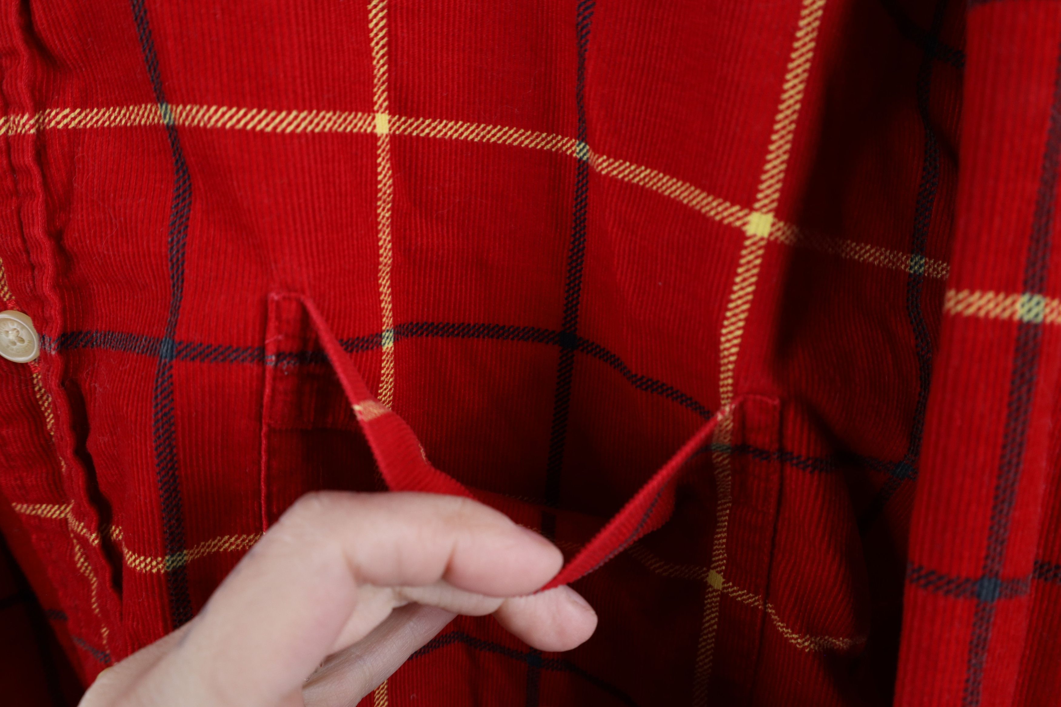 Tommy Hilfiger × Vintage Vintage 90s Tommy Hilfiger Collared Button Down Shirt Size US L / EU 52-54 / 3 - 8 Thumbnail