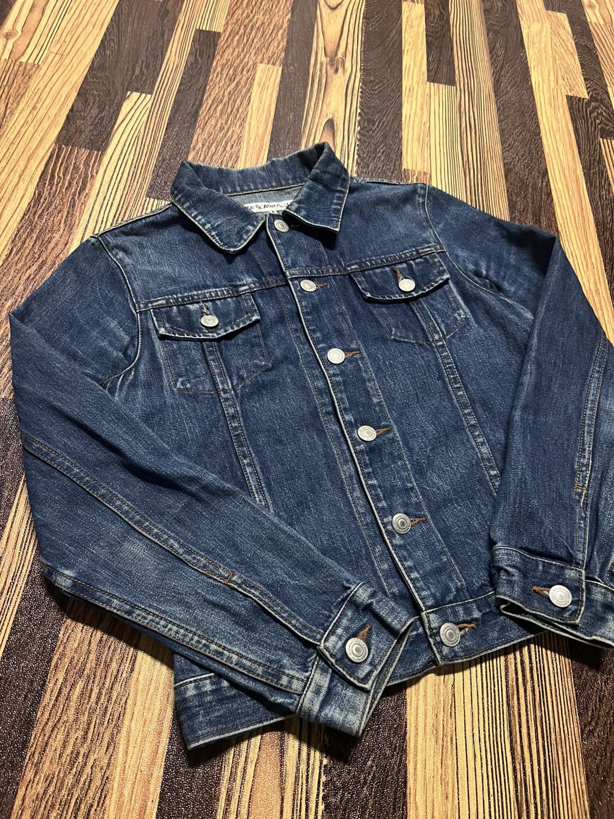 Japanese Brand Nice Claup Women’s Denim Jackets Size S / US 4 / IT 40 - 1 Thumbnail