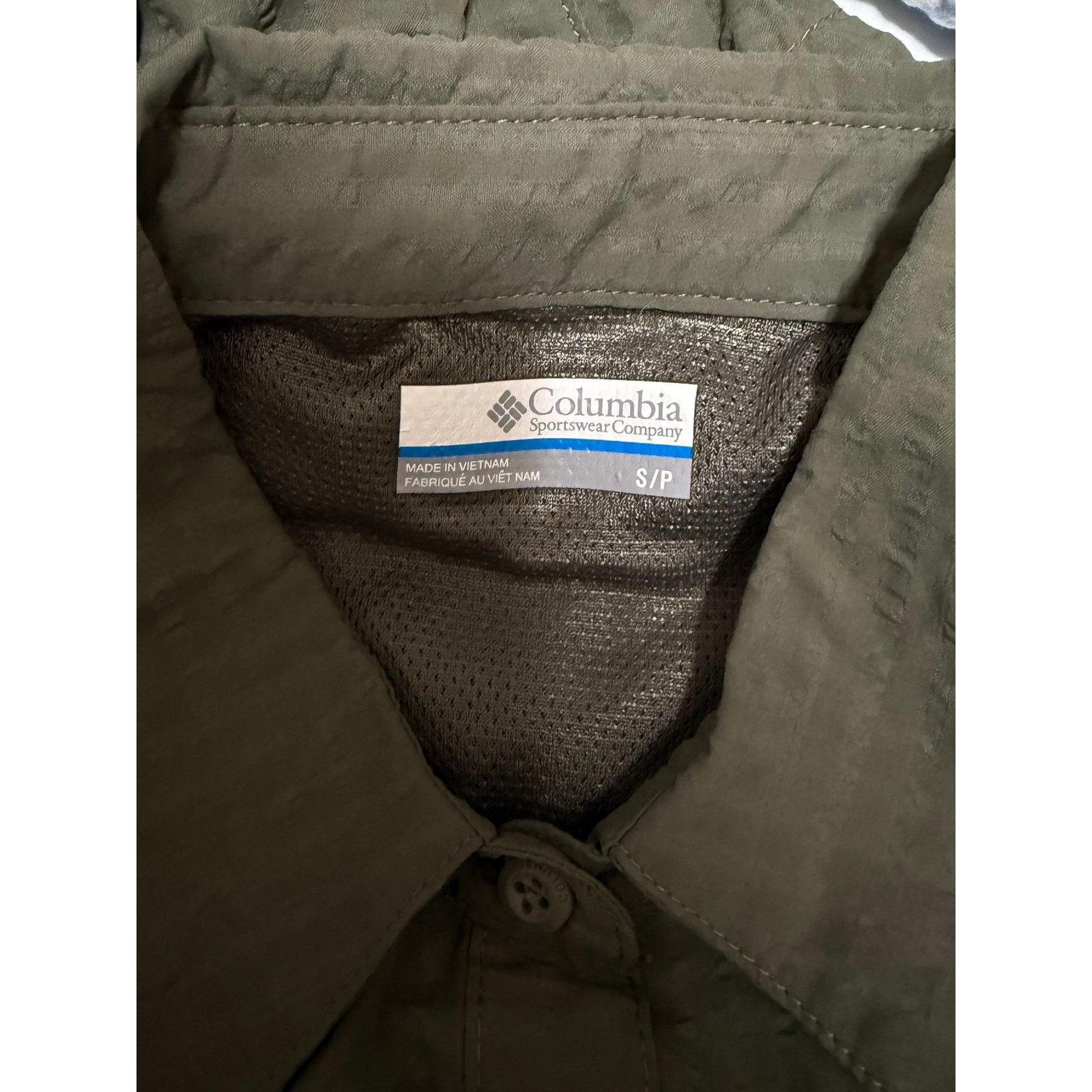 Columbia Columbia Sportswear Green Cinch Waist Shirt Dress - Small Size S / US 4 / IT 40 - 2 Thumbnail