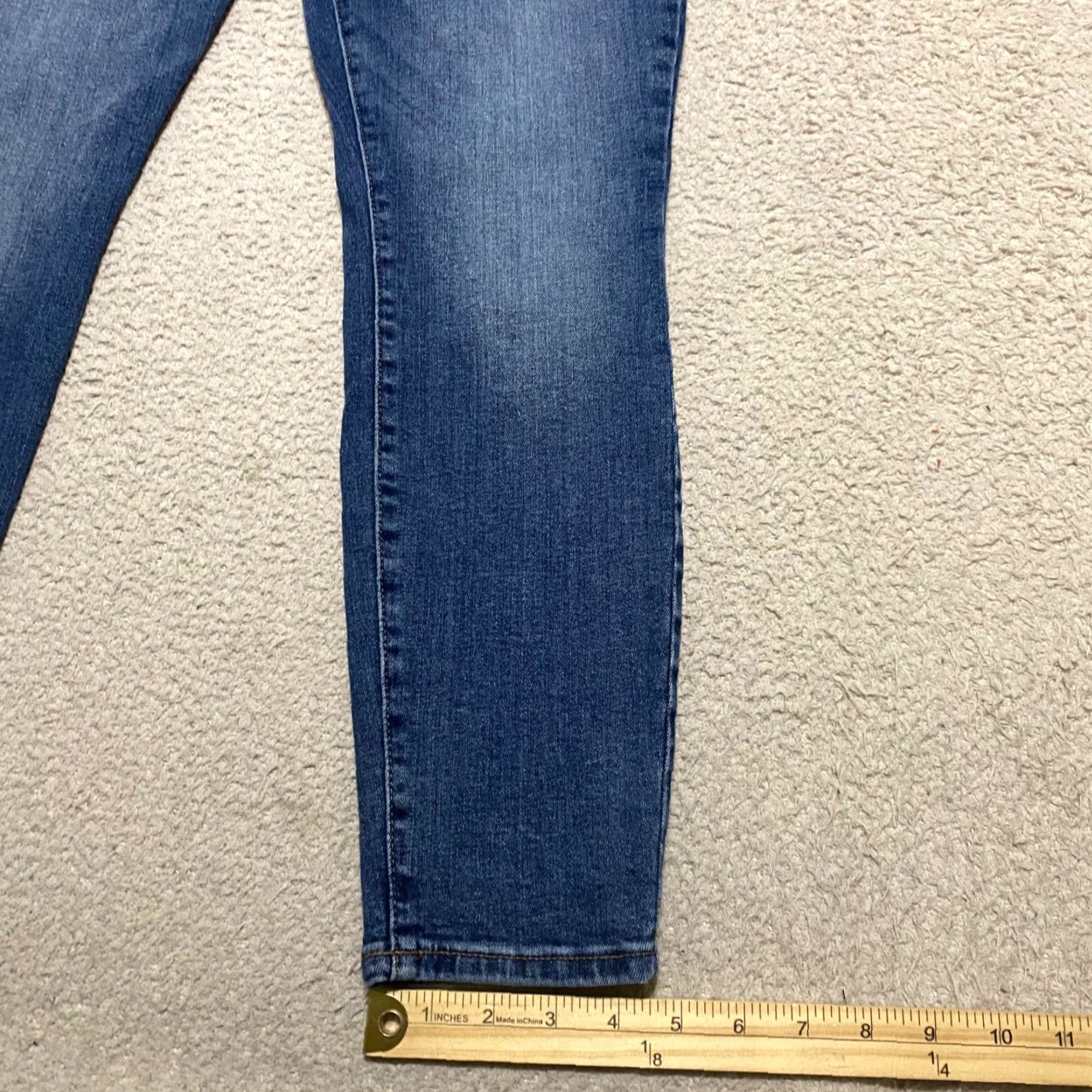 Lucky Brand Lucky Brand Jeans Women's 6 Blue Medium Wash Bridgette Skinny High Rise 5-Pocket Denim Stretch Regular Adult Womens Size 28" / US 6 / IT 42 - 5 Thumbnail