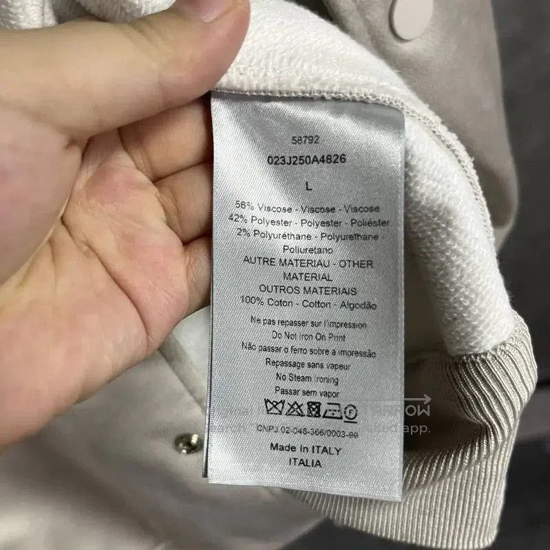 Dior Dior Gray Polyester Men's Jacket . Size US L / EU 52-54 / 3 - 3 Thumbnail