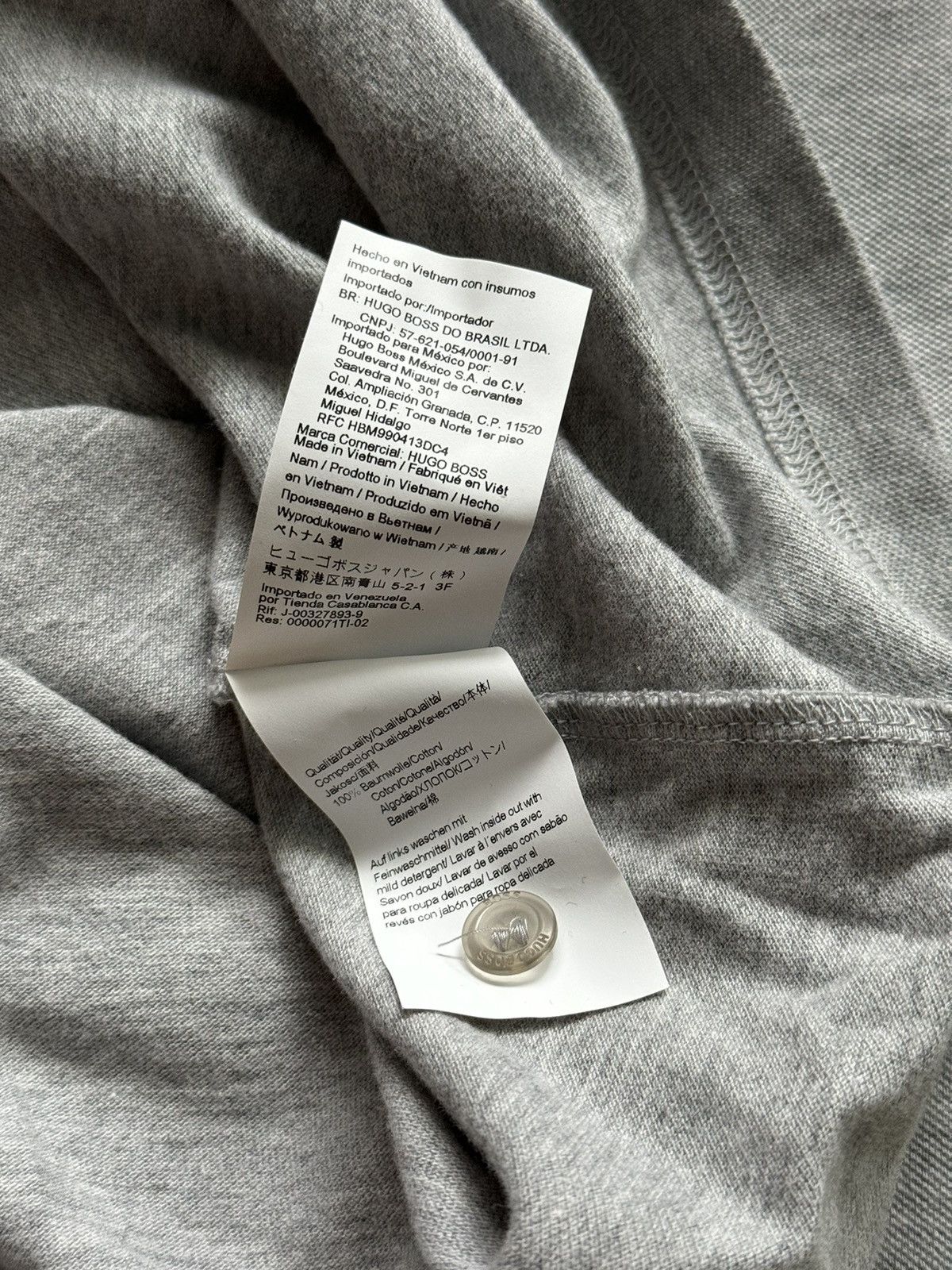 Designer × Hugo Boss Hugo Boss rugby shirt longsleeve Size US L / EU 52-54 / 3 - 8 Thumbnail