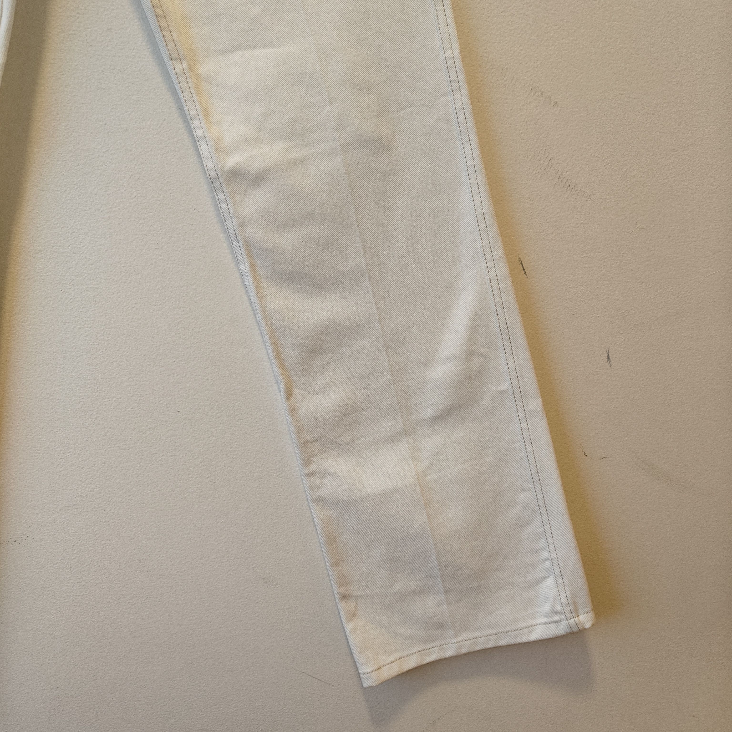 Lemaire Lemaire flared white denim trousers size 48 eu $600 Size US 32 / EU 48 - 7 Thumbnail