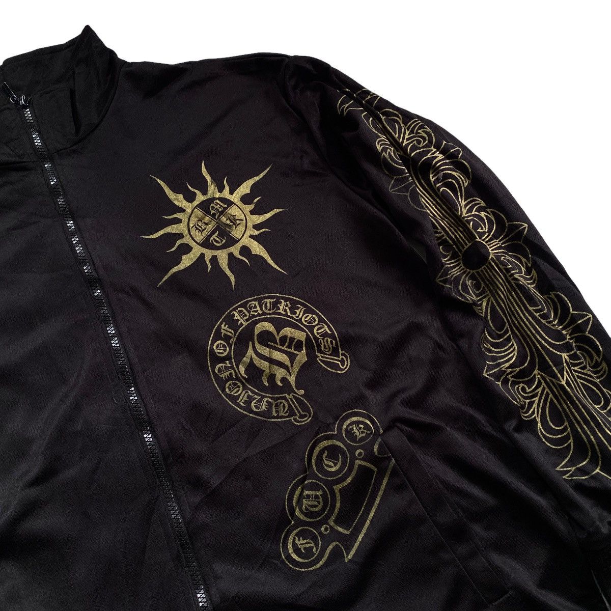 If Six Was Nine 2000's Blood Money Fuck Tribal Poem Jacket Size US XL / EU 56 / 4 - 5 Thumbnail