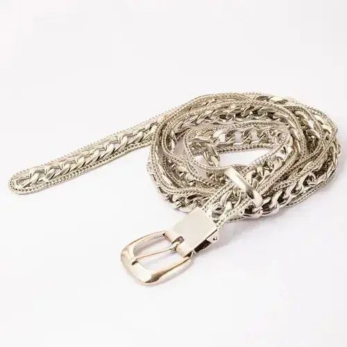Other Vintage Y2k Metal Style Chain Belt Size ONE SIZE - 2 Thumbnail