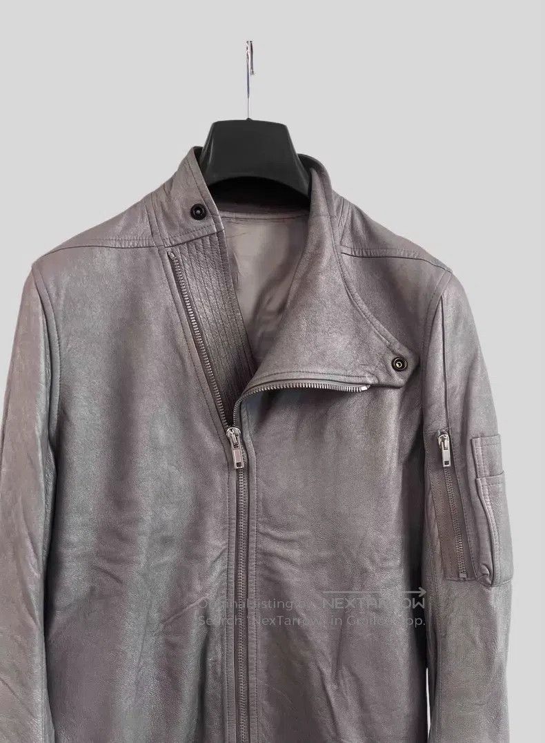 Rick Owens Rick Owens Back zipper leather jacket Size US XS / EU 42 / 0 - 4 Thumbnail