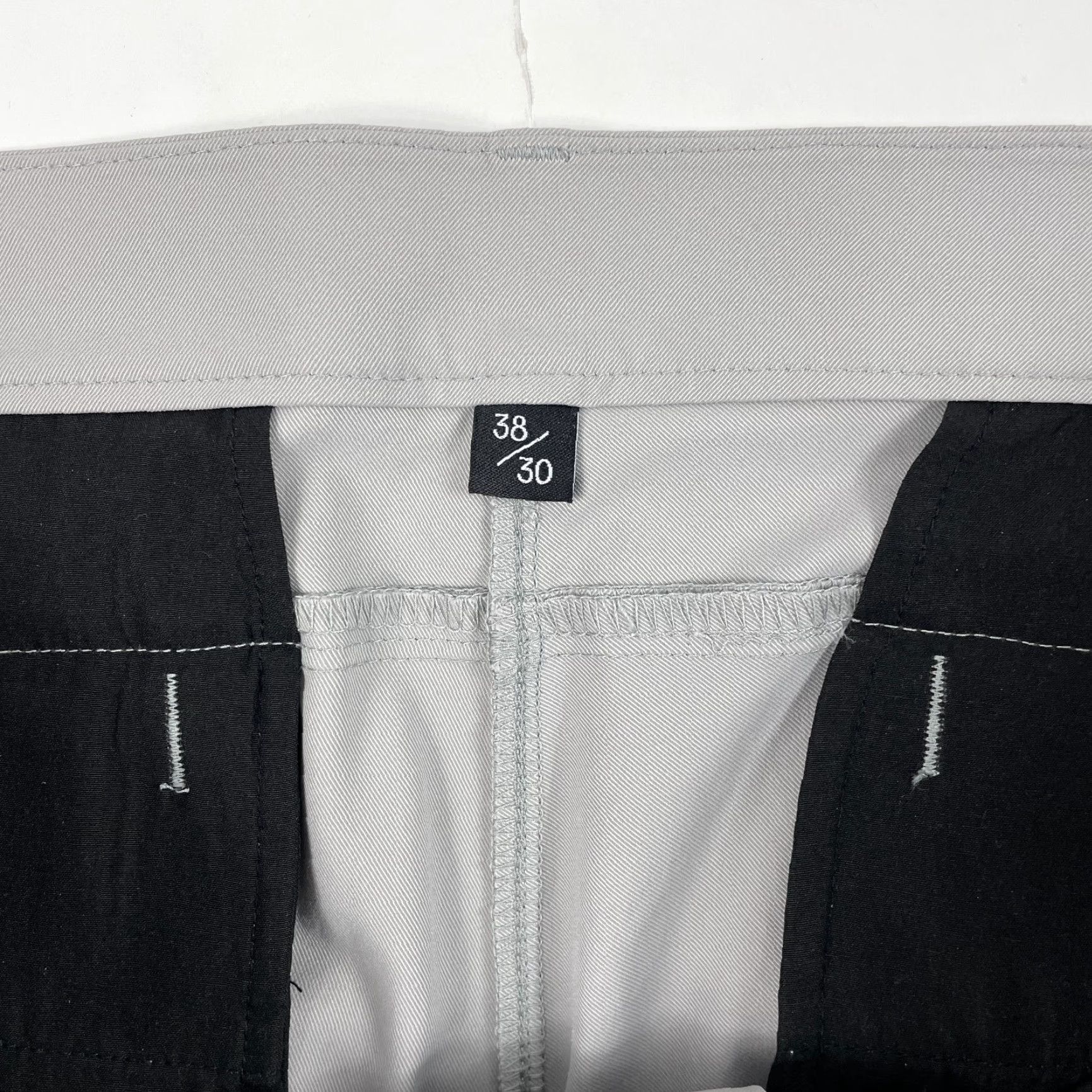 Vintage Public Rec Pants Mens 38 x 30 Gray Gamechanger 5 Pocket Straight Leg Tech Golfer Pants Size US 38 / EU 54 - 6 Thumbnail