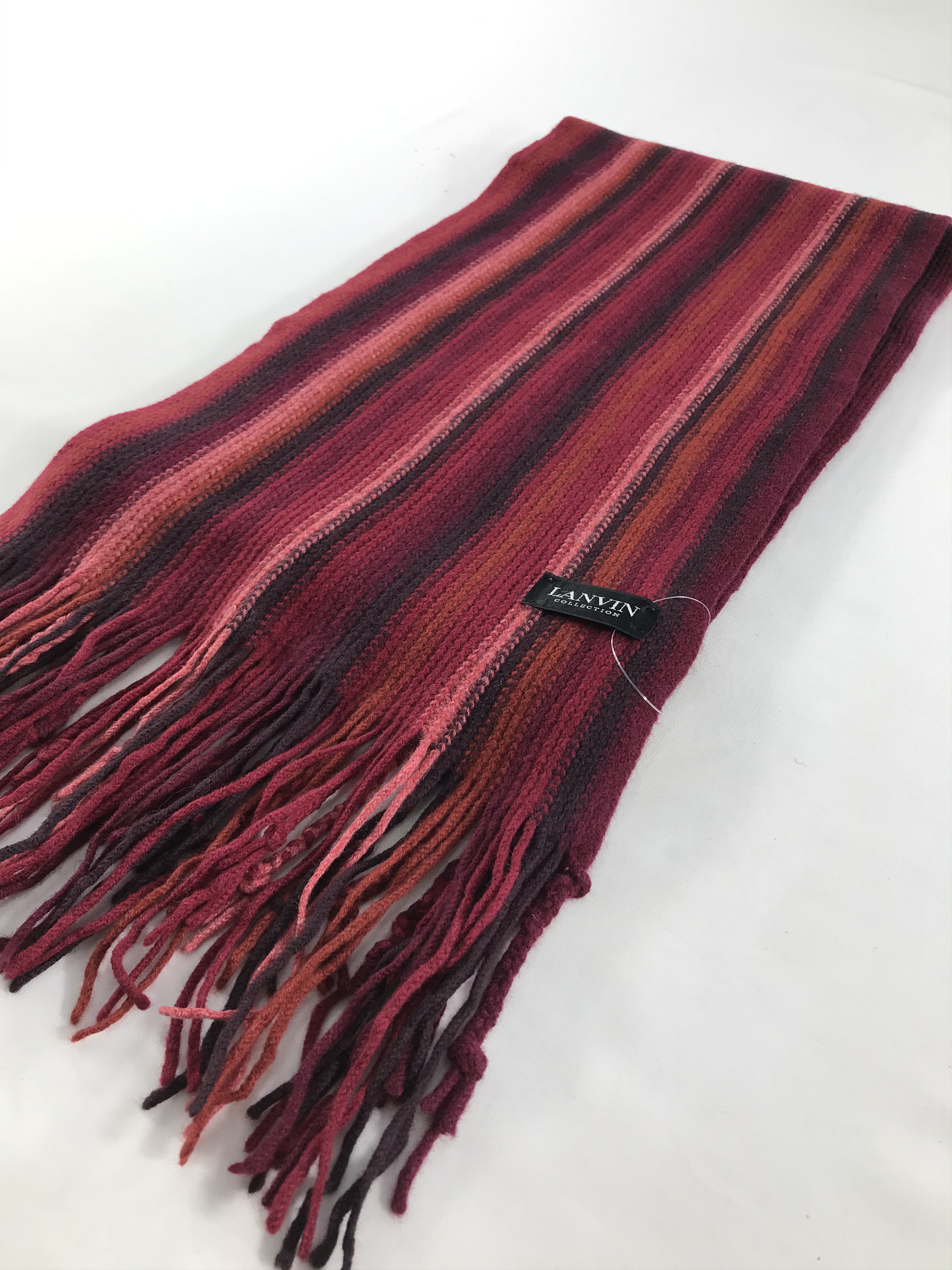Lanvin Vintage Lanvin Scarf/Muffler/Neckwear MF960 Size ONE SIZE - 3 Thumbnail